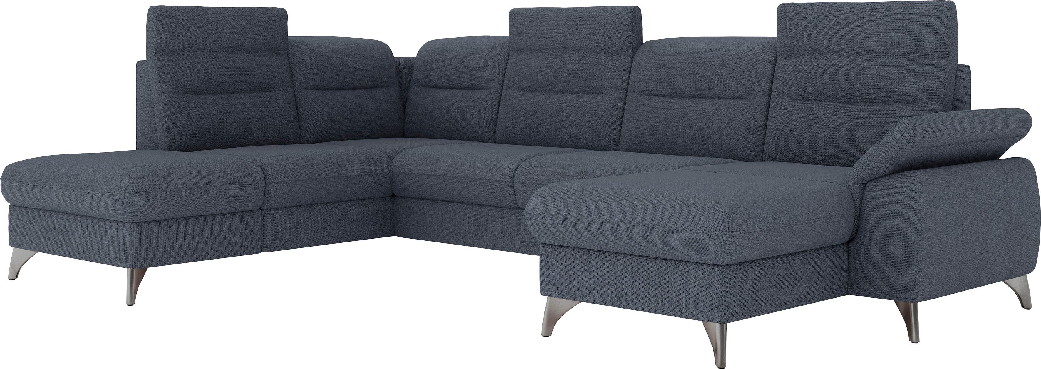 sit&more Zithoek Astoria U-vorm naar keuze met motorische relaxfunctie