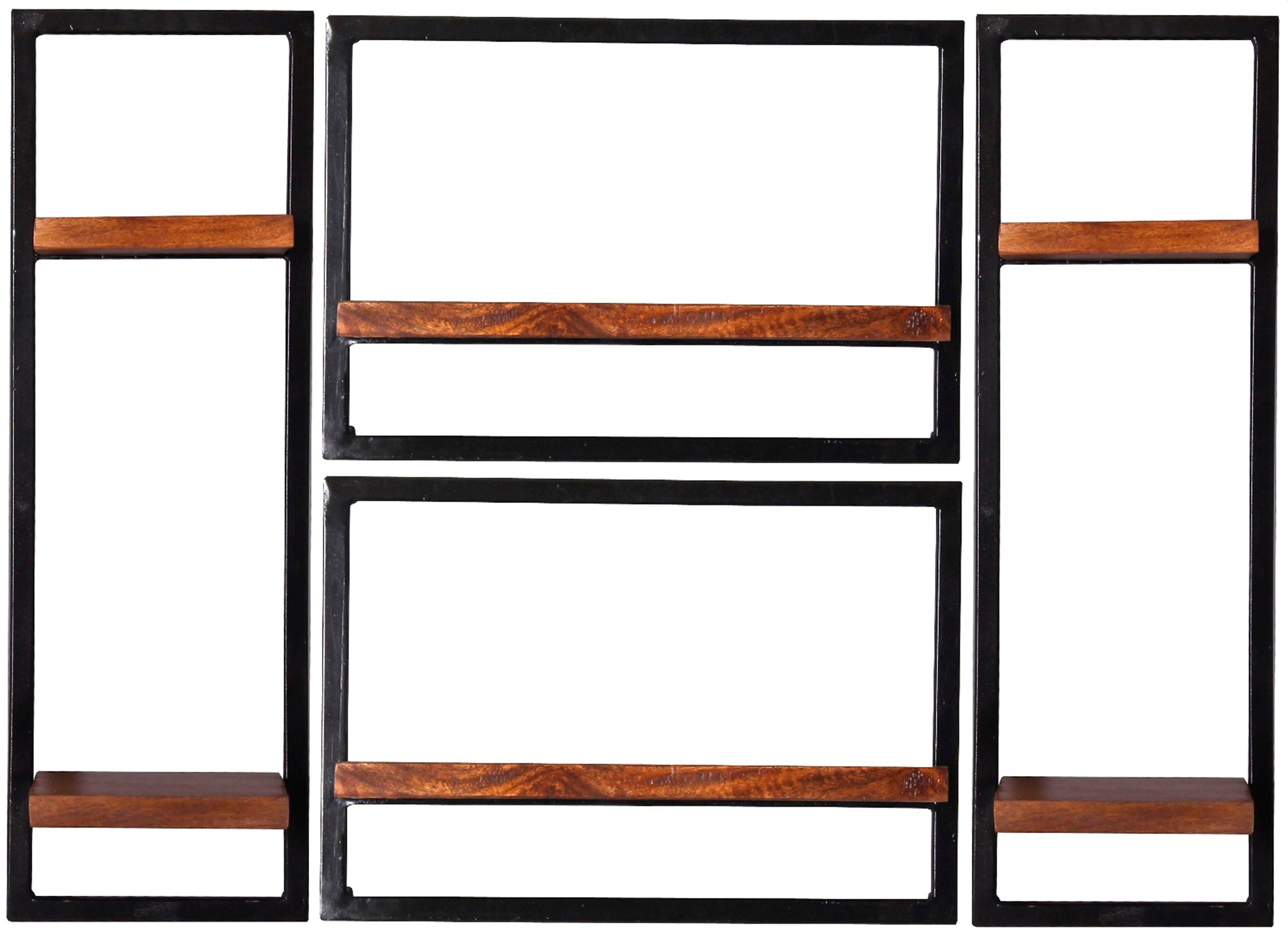 SIT Wandplank Panama (set) wandplanken & -rekken zwart