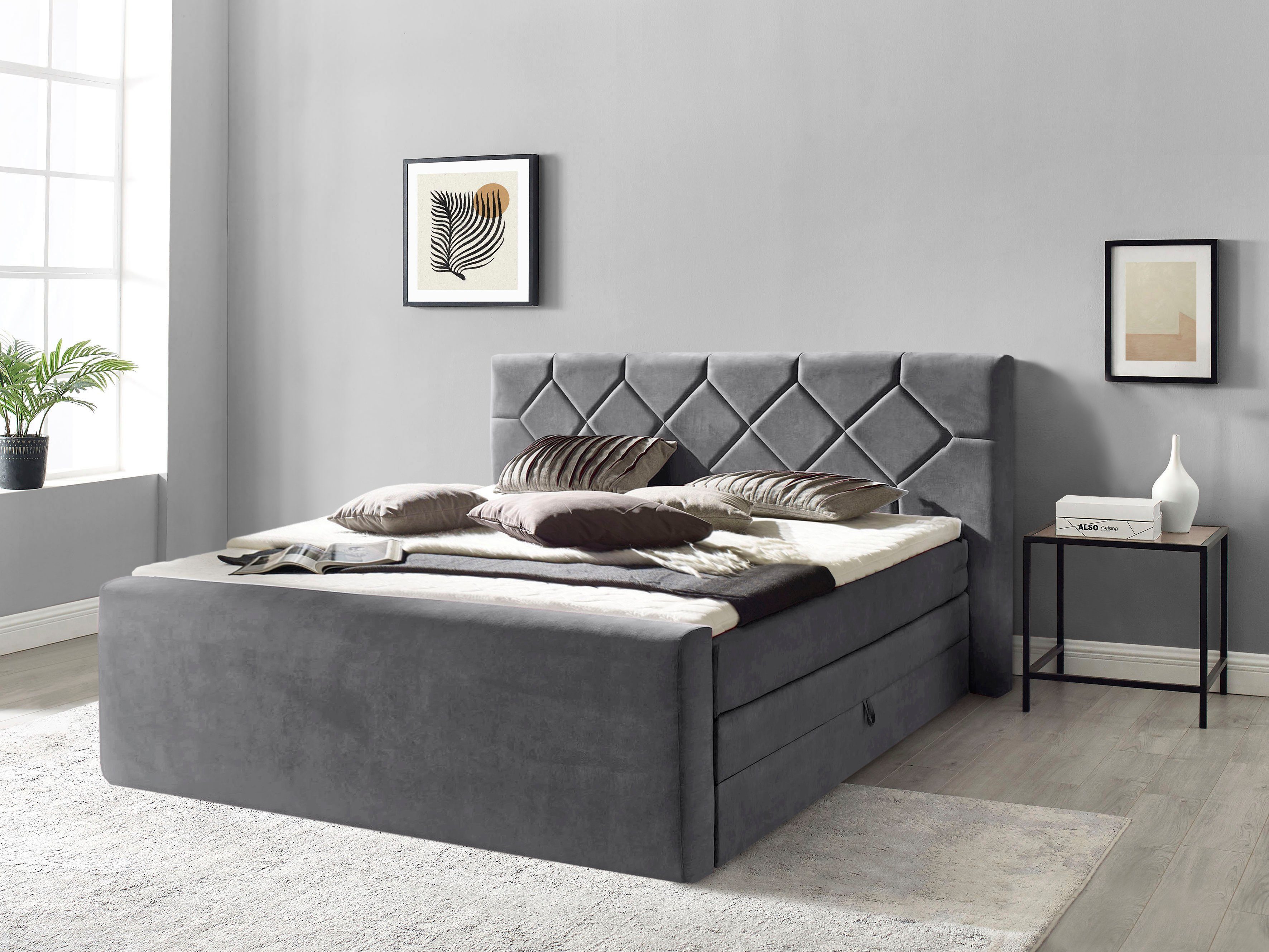 Places of Style Boxspring Atlanta inclusief topmatras en bedkist