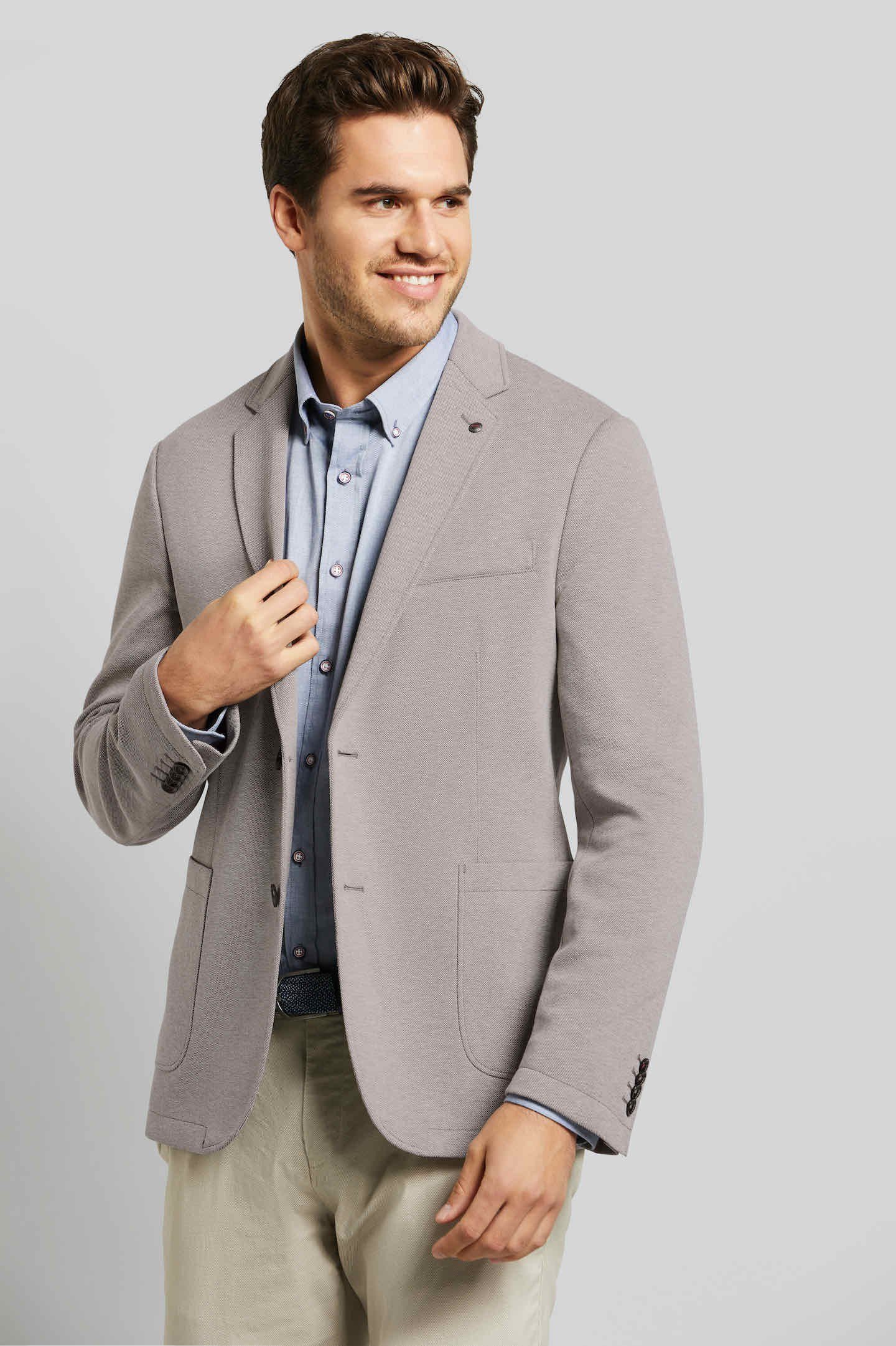 Bugatti Colbert met hoog draagcomfort heren colberts & blazers maat 56 bruin