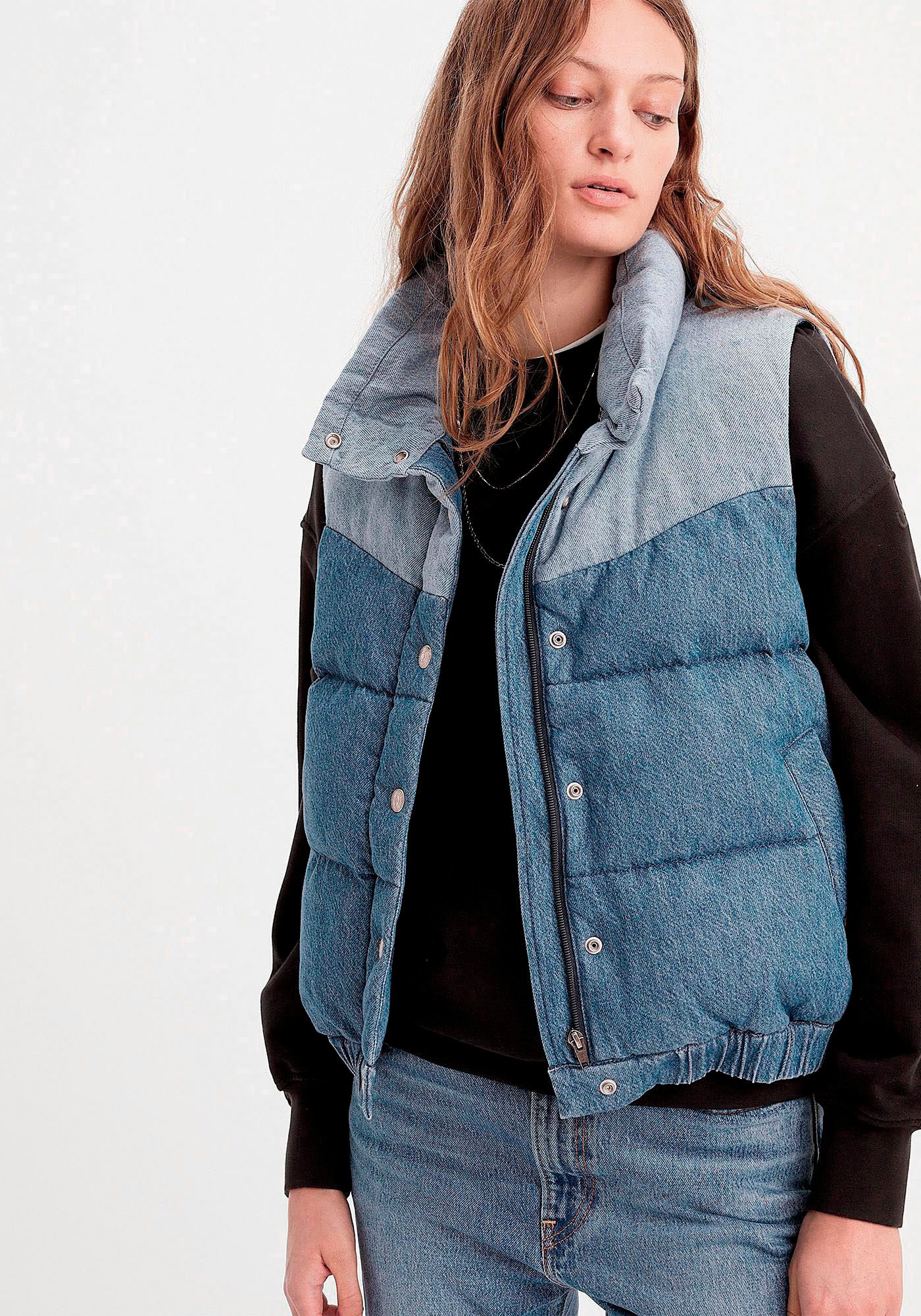 Levi's® Jeansgilet JUNO WESTERN PUFFER VES