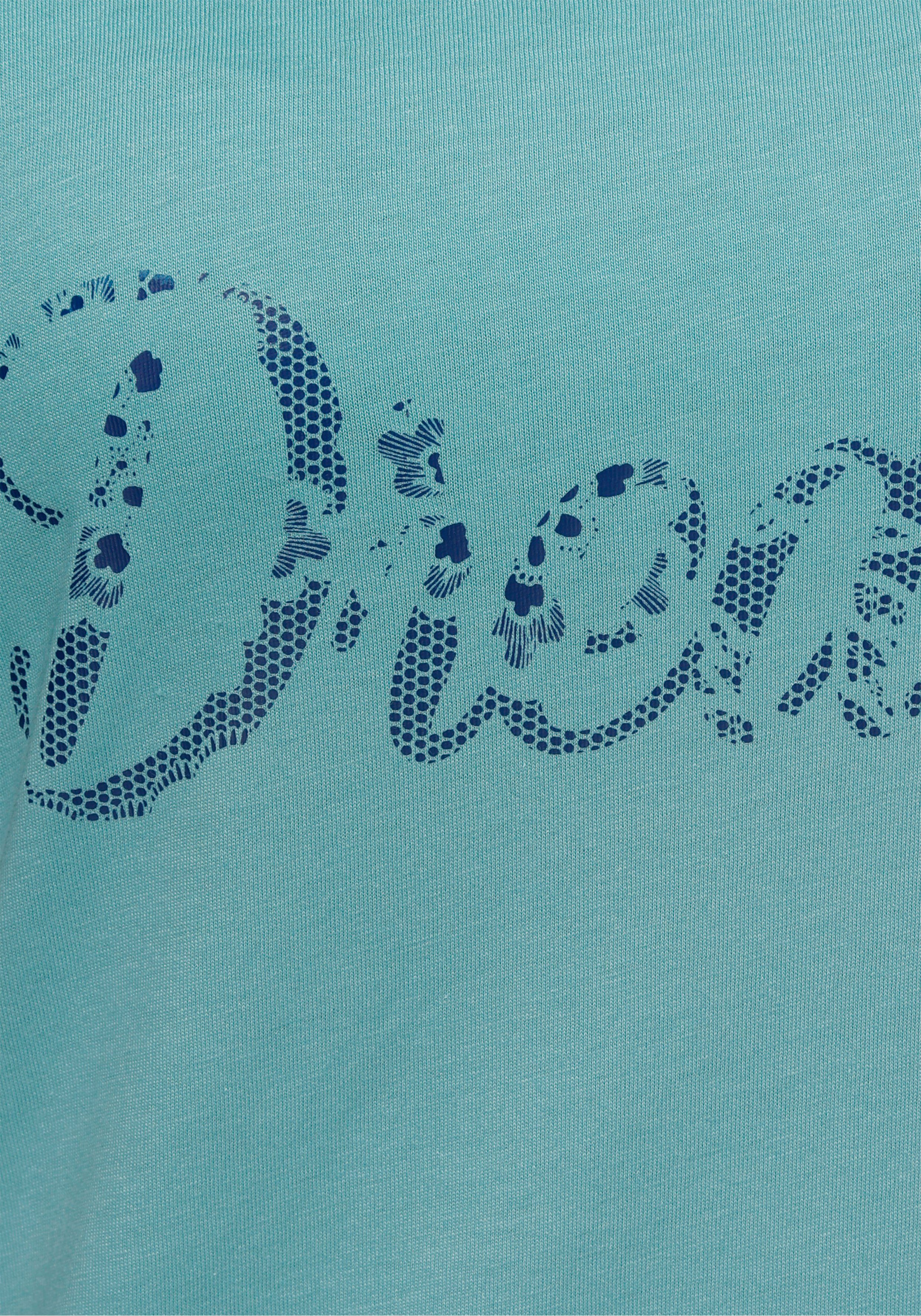 Vivance Dreams Nachthemd met print in kant-look (Set van 2)
