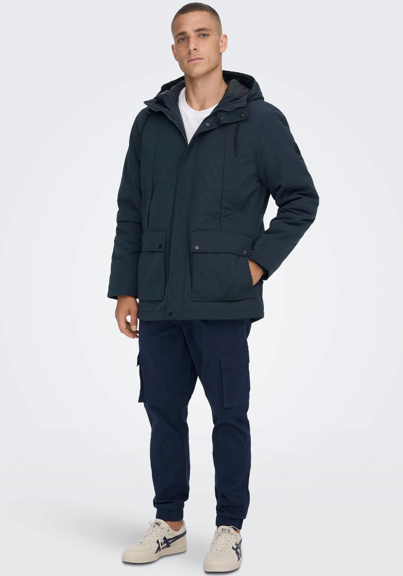 ONLY & SONS Lang jack ONSJAYDEN PARKA NOOS OTW VD