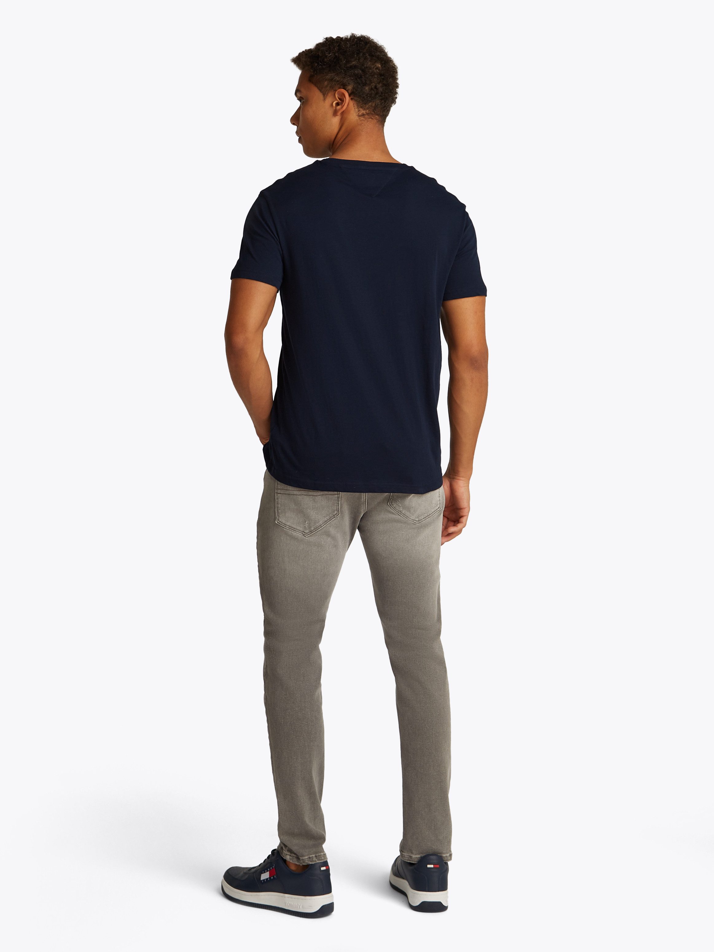 TOMMY JEANS T-shirt TJM SLM ENTRY GRPHC T EXT 2 PCK (set, 2-delig, 2 stuks)