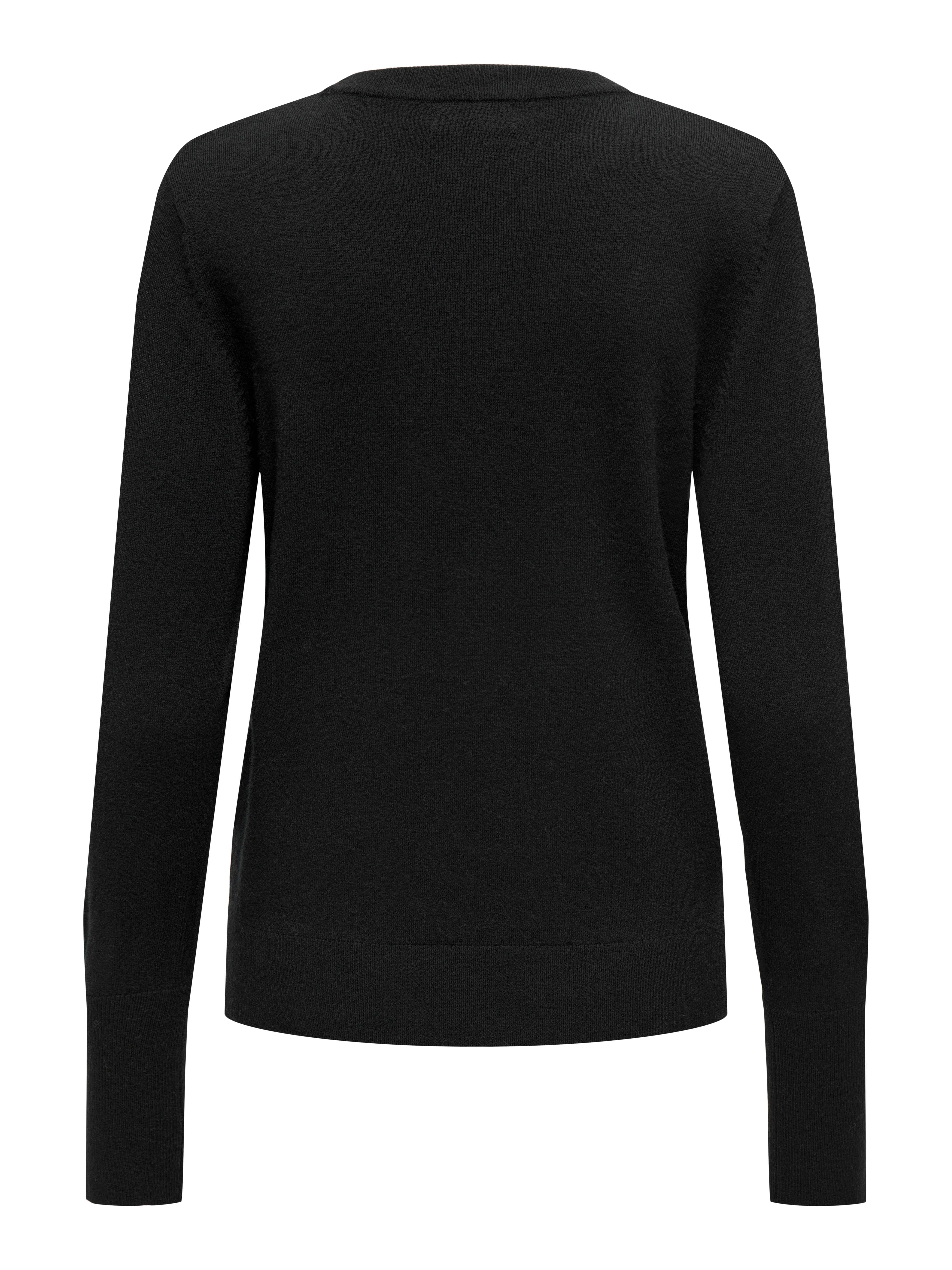 JDY Trui met ronde hals JDYMALOU L/S ON BUTTON PULLOVER KNT NOOS
