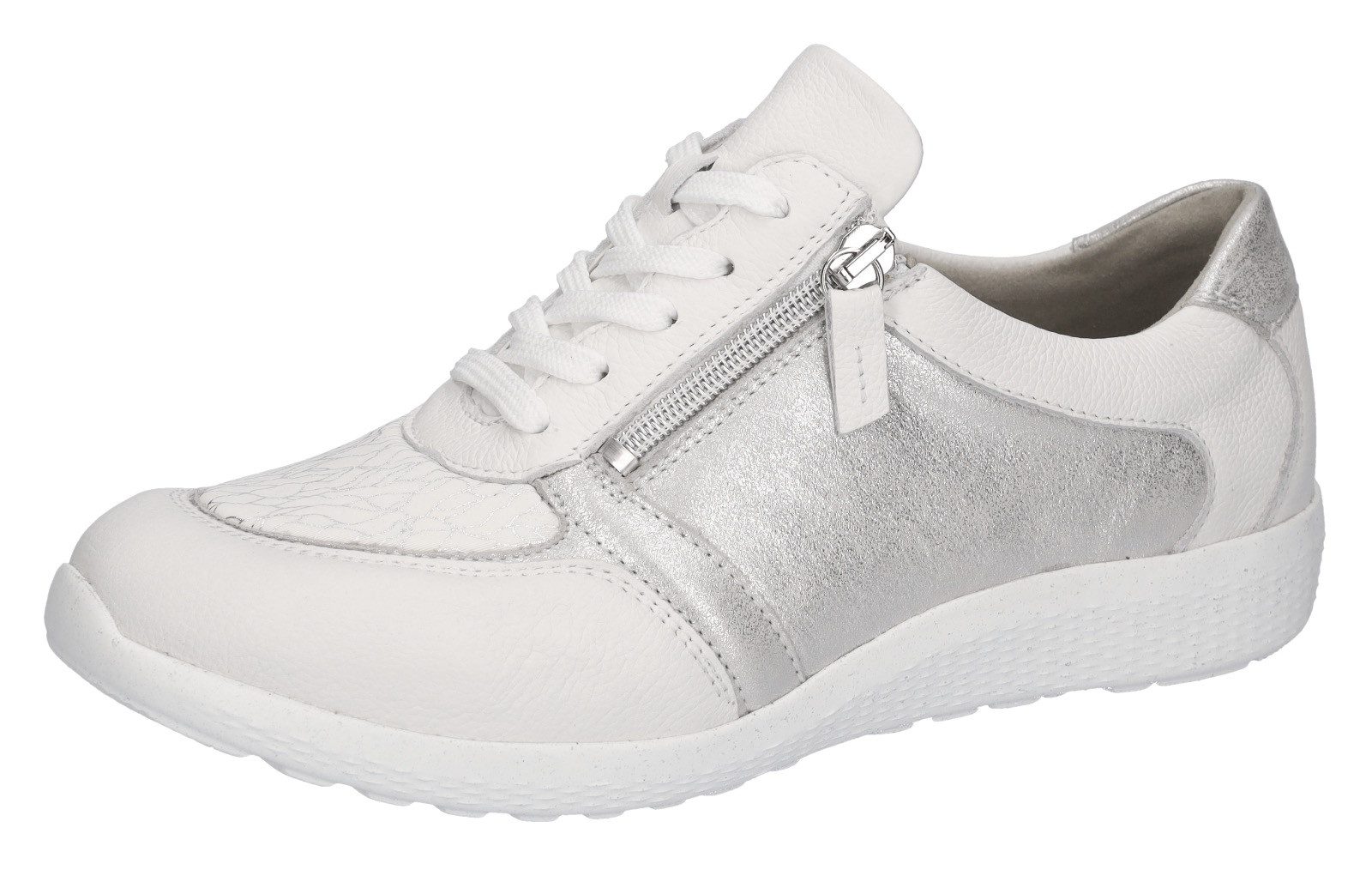 Waldläufer Veterschoenen M-Ira , sneaker, lage schoen, comfort schoen in extra brede maat m (= extra breed)