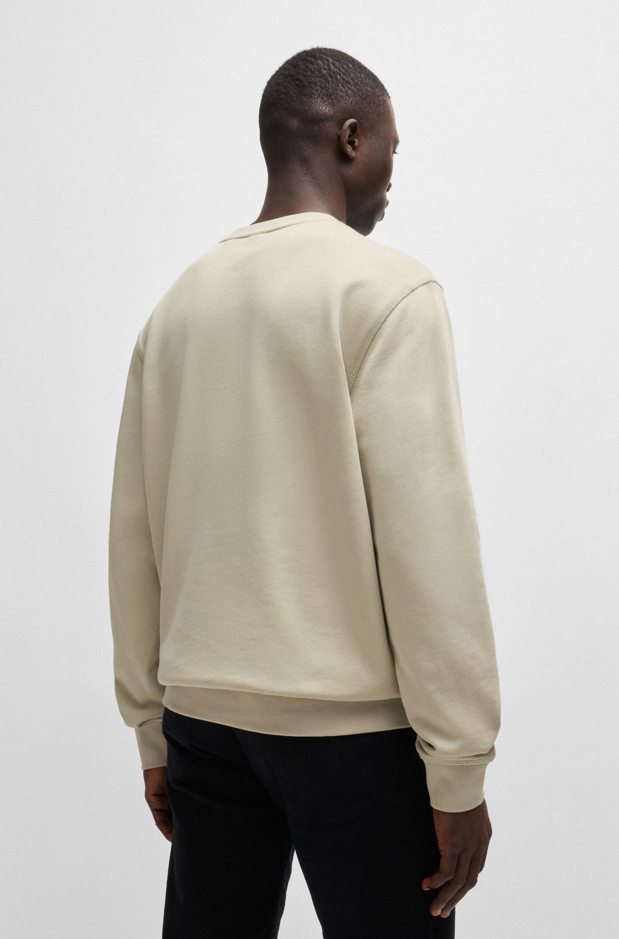 Boss Orange Sweatshirt Westart met boss logo-patch
