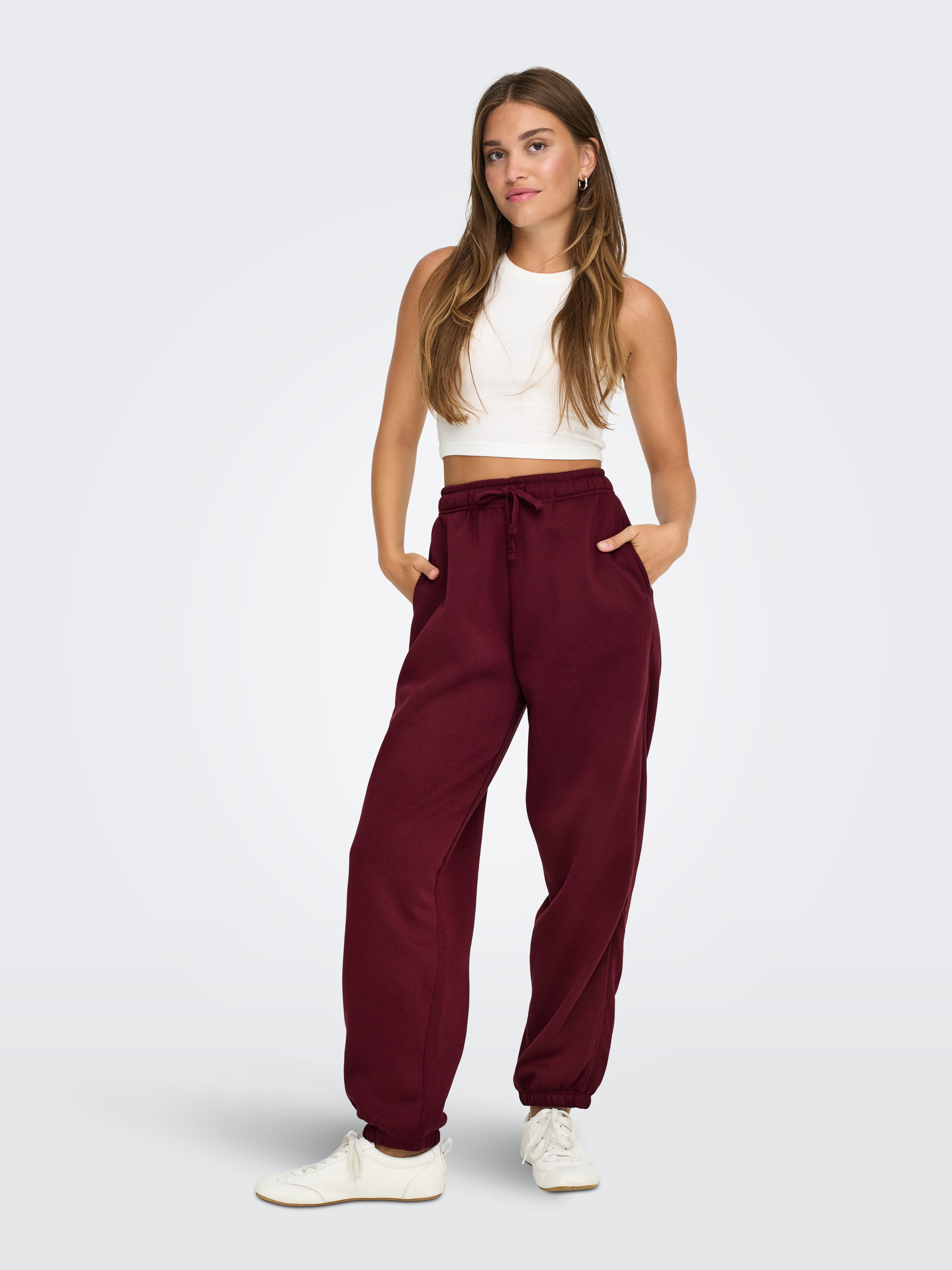 Only Sweatbroek ONLBEST CUFF PANT SWT NOOS