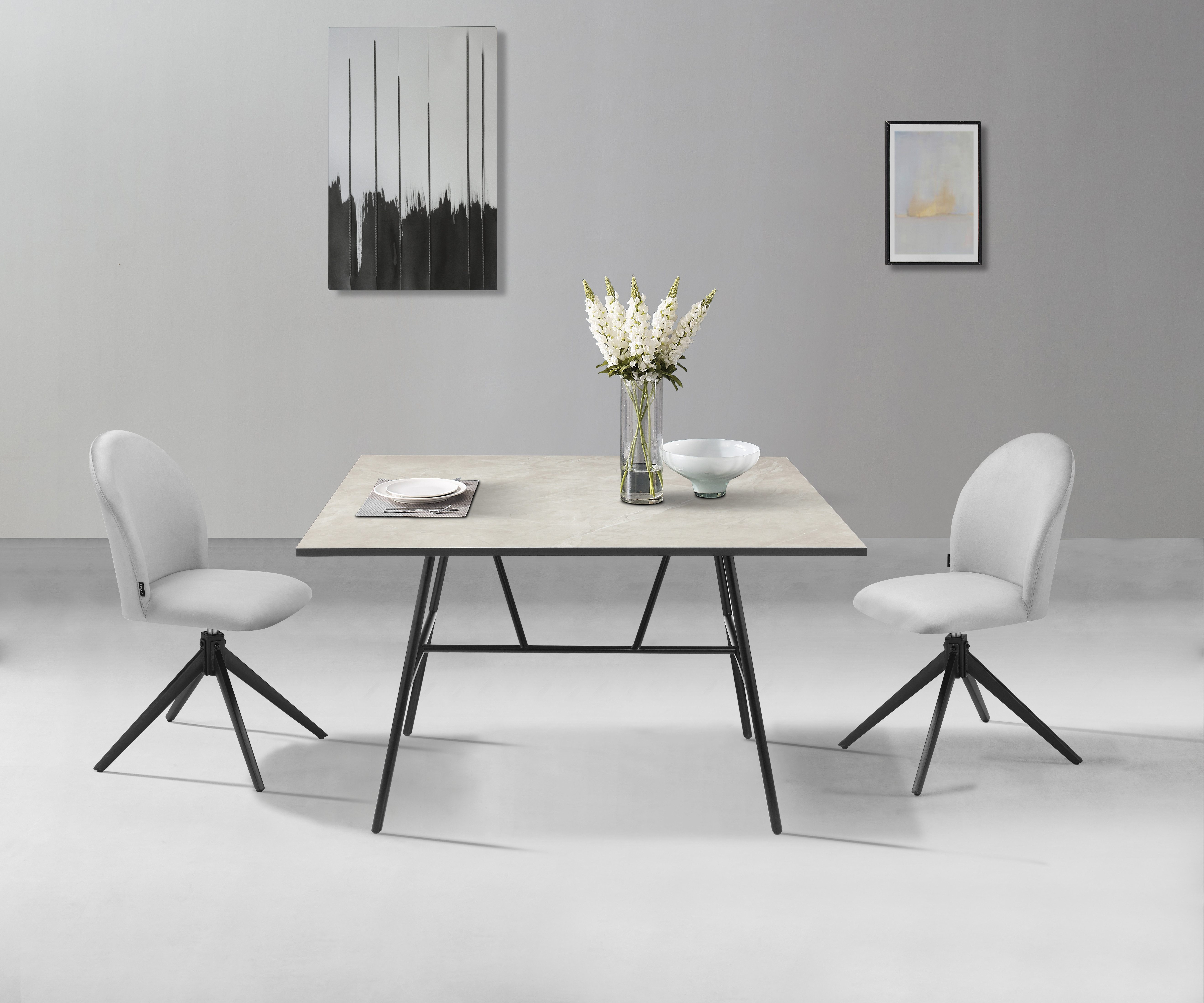 Home affaire Eettafel Anwar met melamineharscoating, in verschillende maten