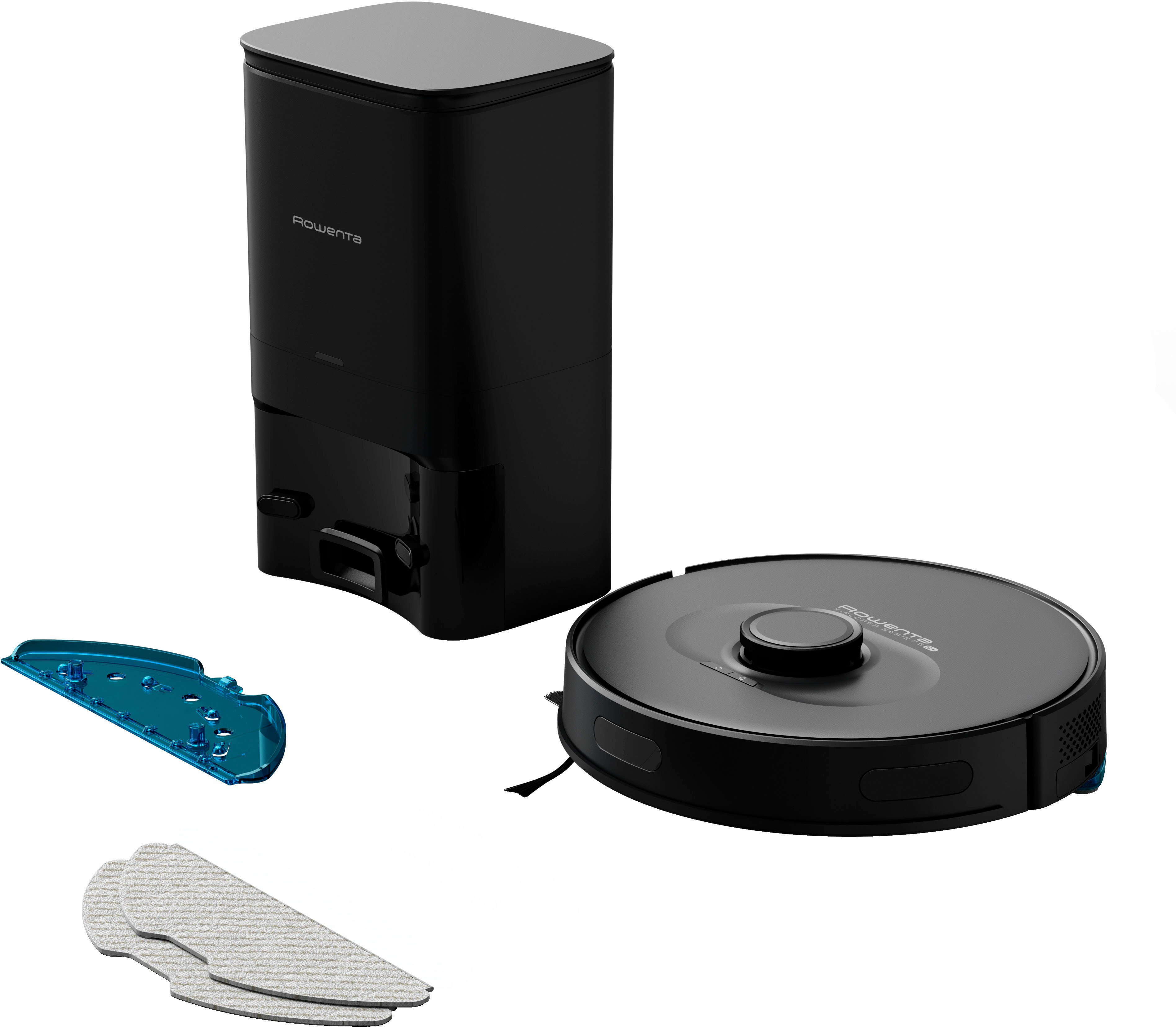 Rowenta Robotstofzuiger X-Plorer Serie 75+, 4in1 stofzuigerrobot met dweilfunctie, afzuigstation,