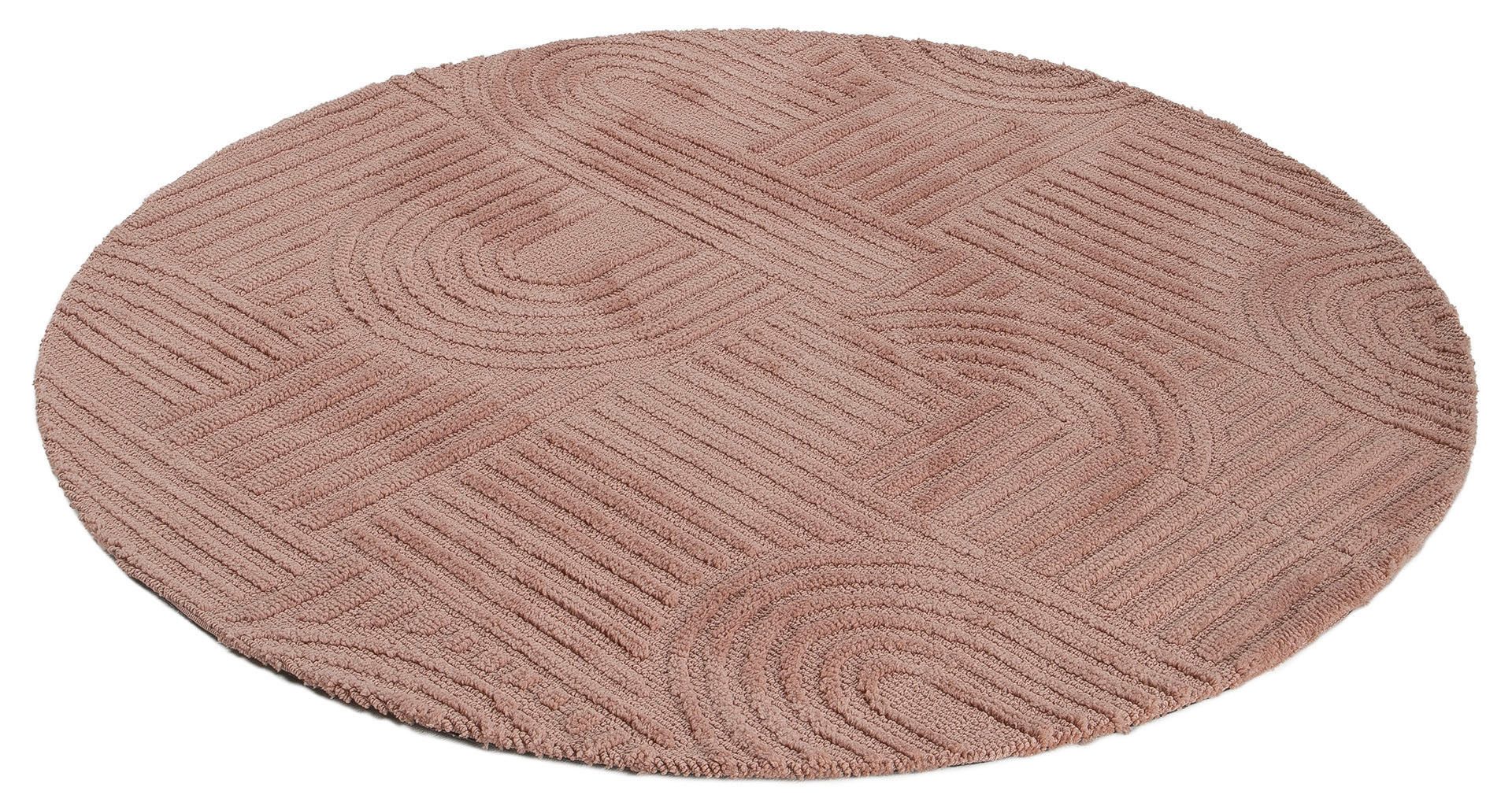 carpetfine Vloerkleed Holly 4 - Soft Touch Microvezel Tapijt Boho Scandi, zachte dichte getufte hoog-laag structuur, woonkamer
