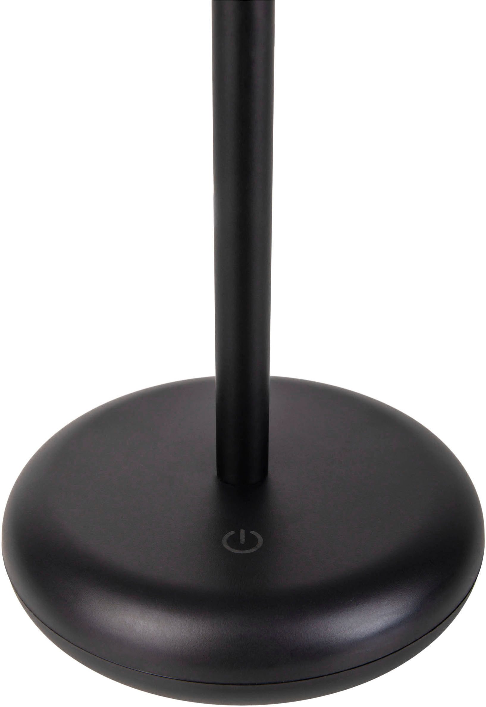 näve Led-tafellamp Pasi dimbaar via aanraaksensor, geheugenfunctie, accu, usb-c-oplaadkabel (1 stuk)