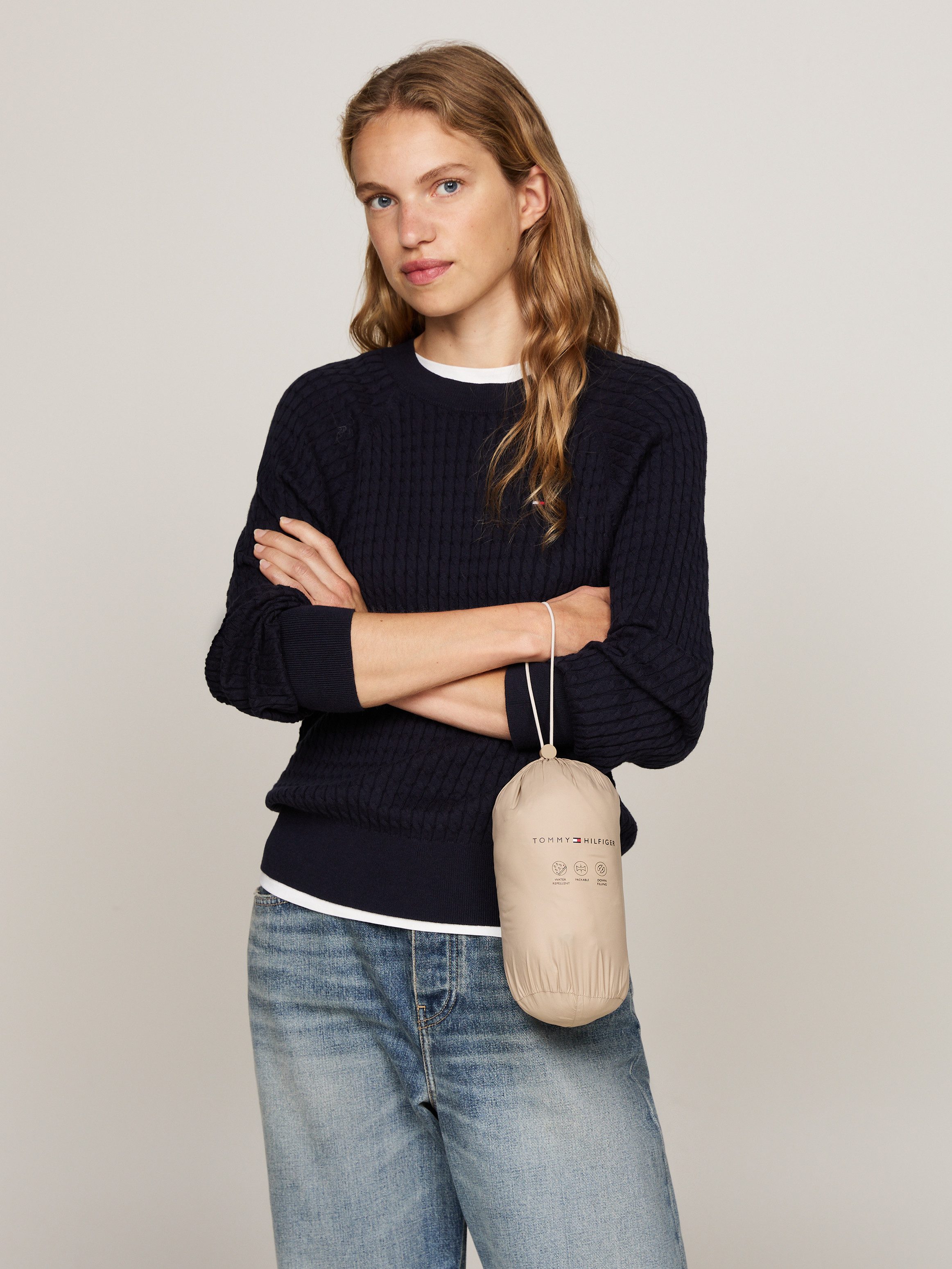 Tommy Hilfiger Bodywarmer met geborduurd logo