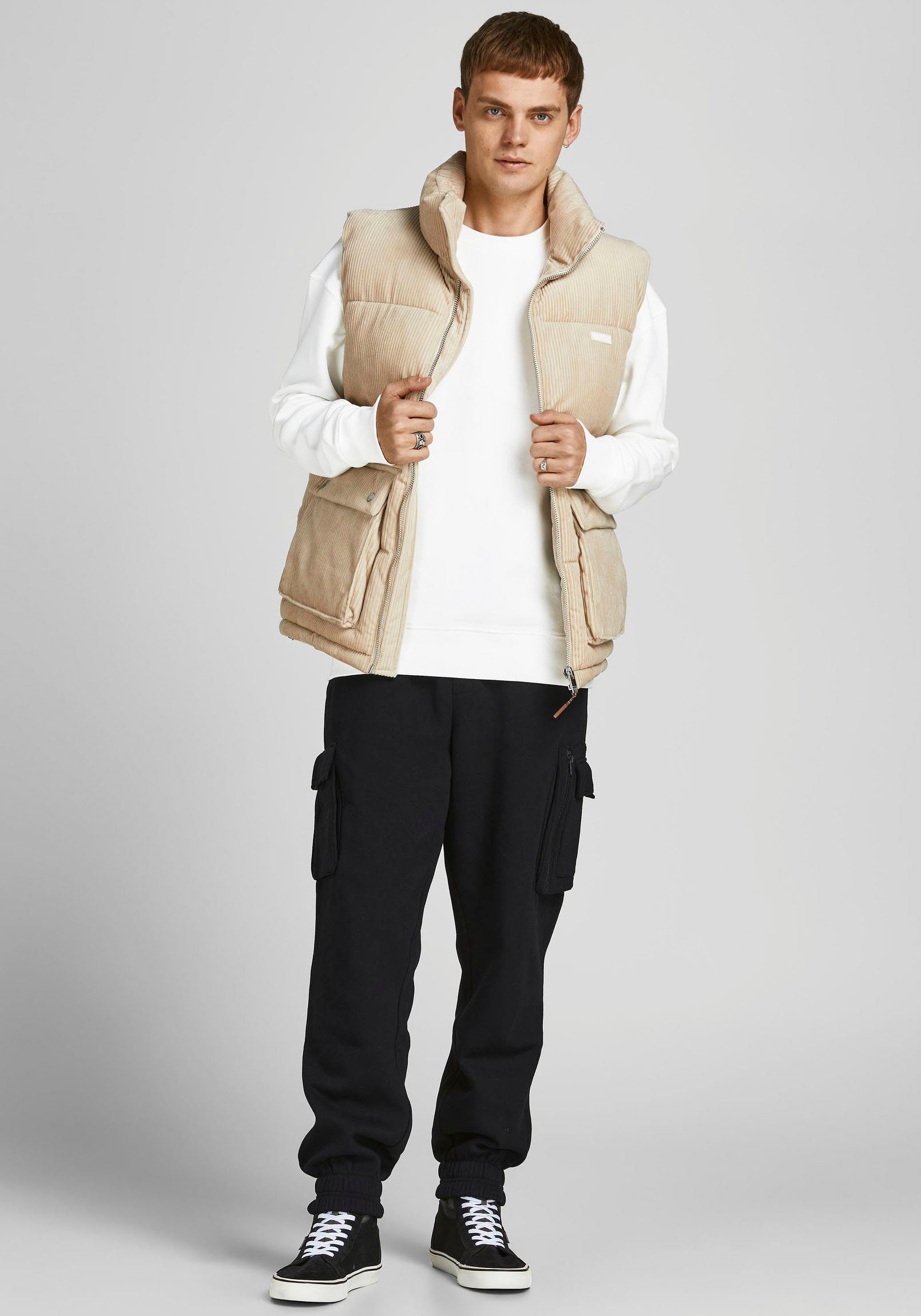 Jack & Jones Sweatshirt JJESTAR BASIC SWEAT CREW NECK NOOS