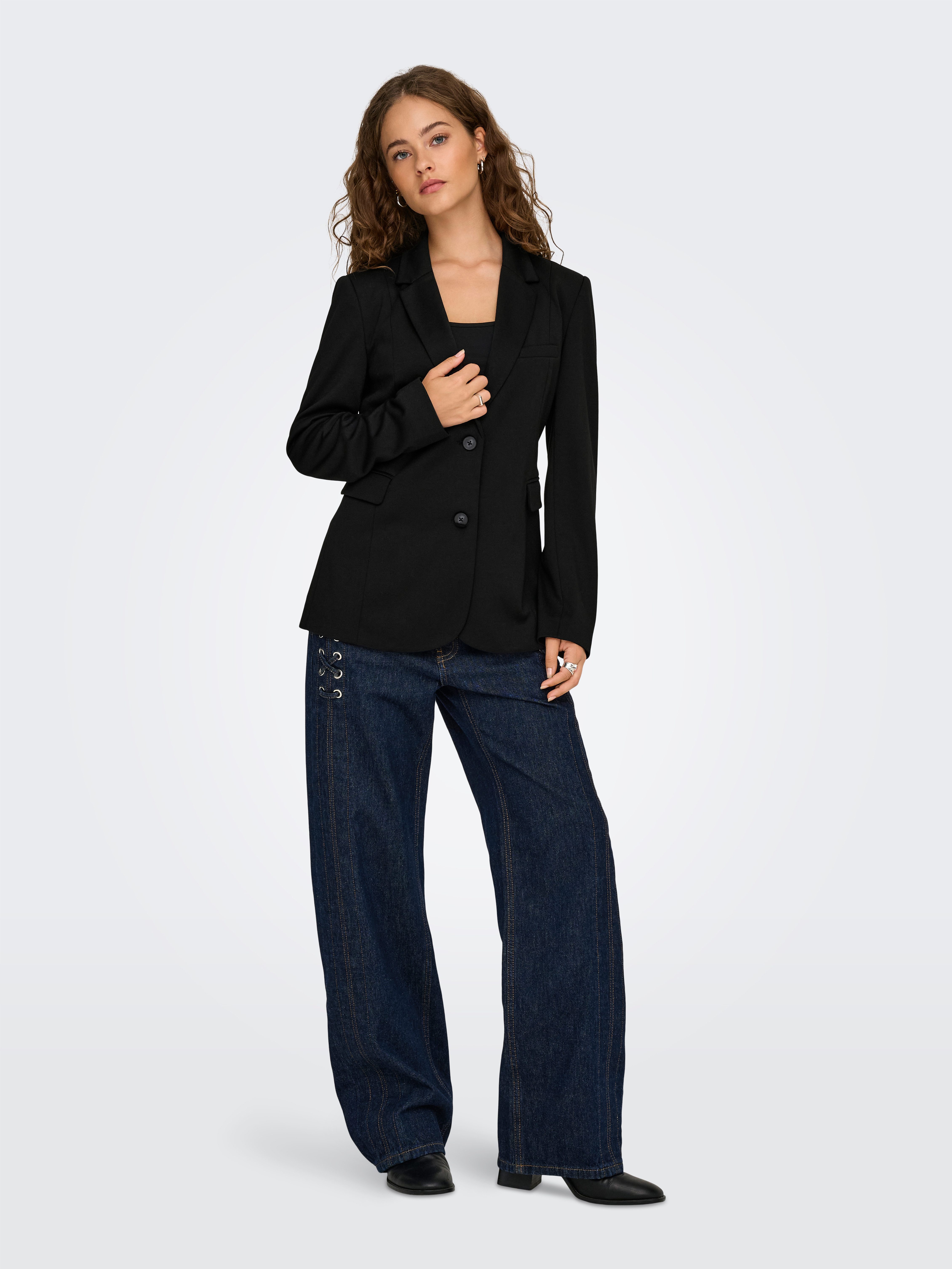 Only Korte blazer ONLLYKKE LIFE L/S FIT BLAZER TLR