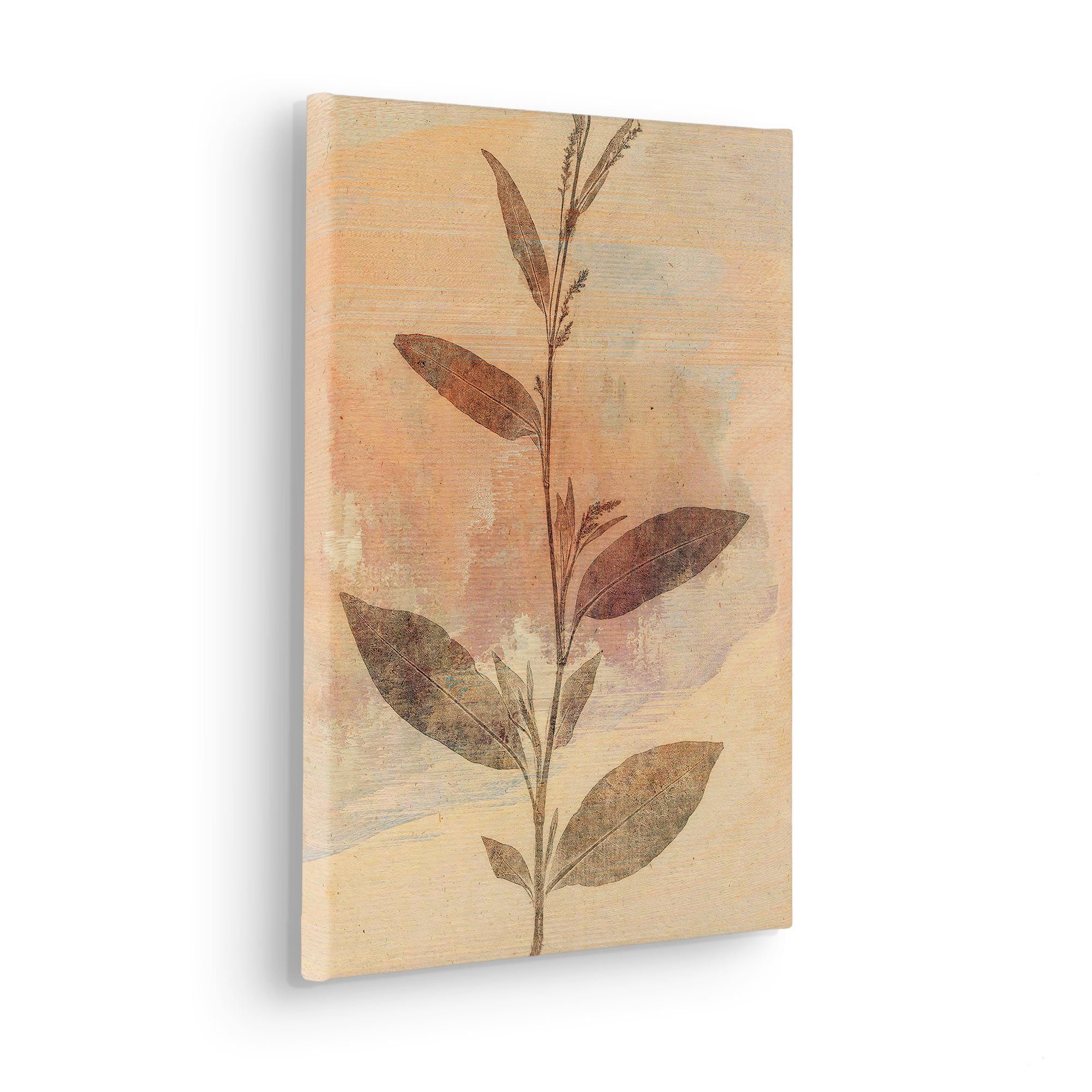 Komar Artprint op linnen Pressed Leaves - Afmeting 30 x 40 cm (1 stuk)
