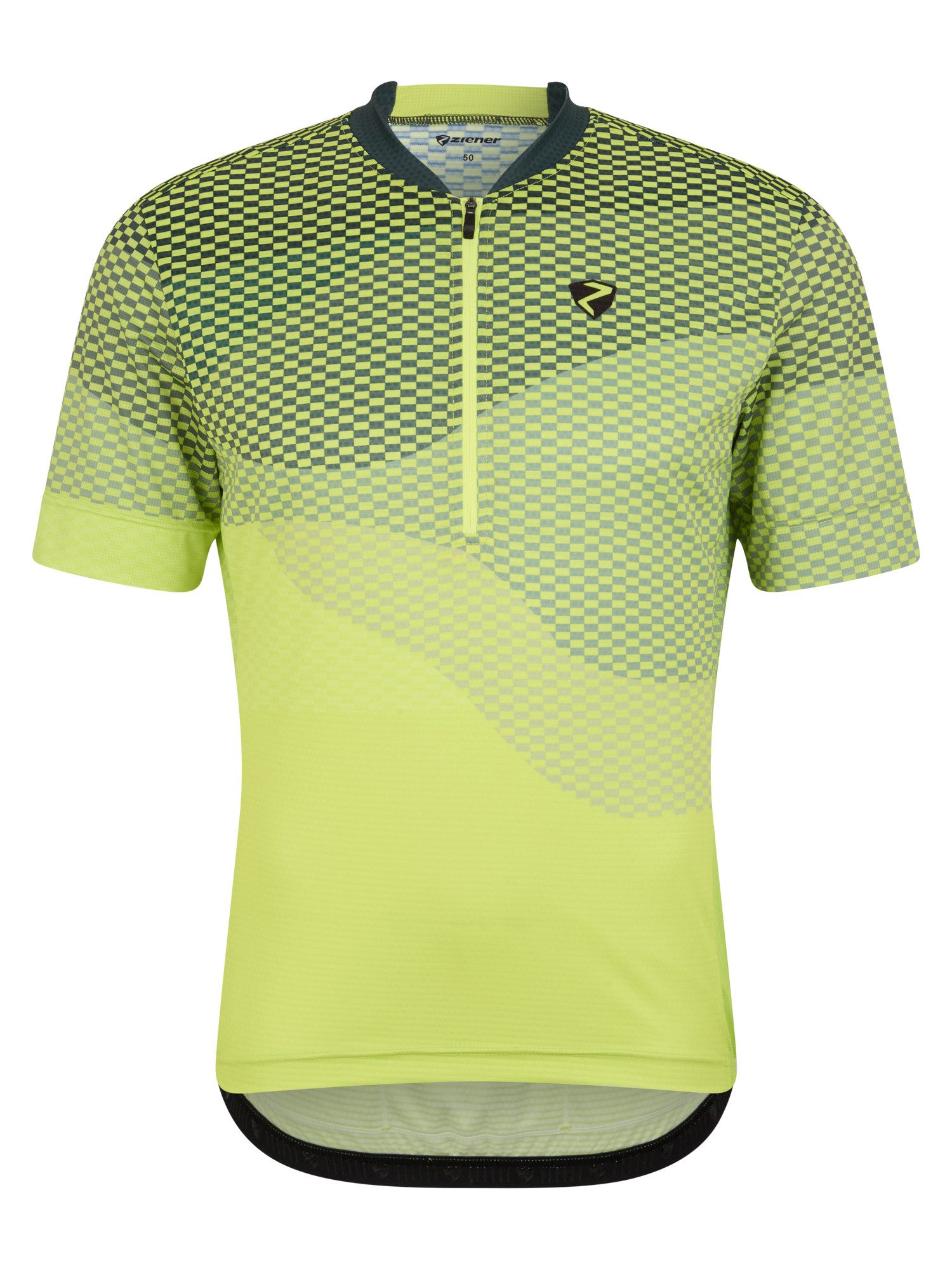 Ziener Fietsshirt NEMIC-Z shirts maat 56 geel