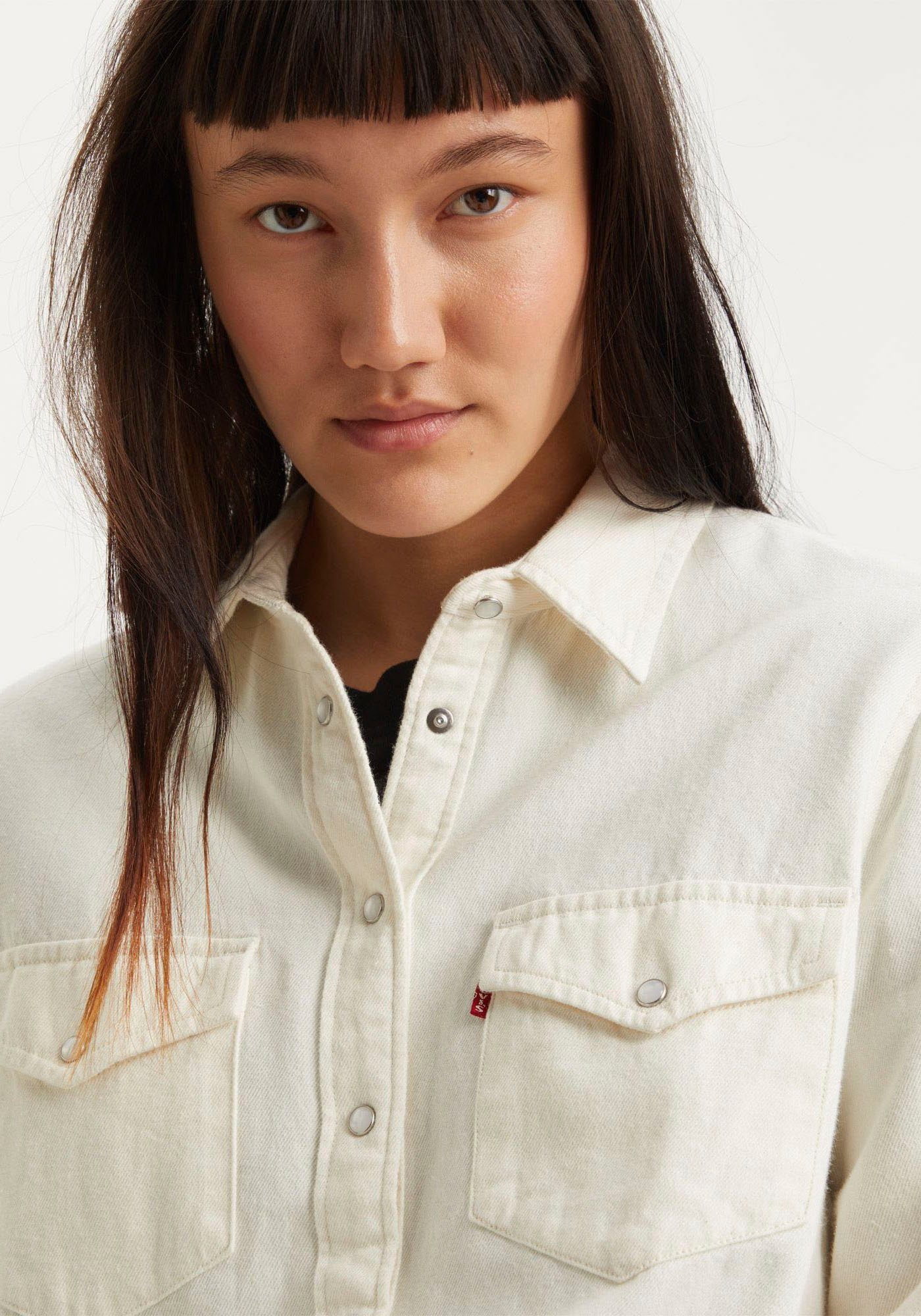 Levi's® Jeans blouse ESSENTIAL WESTERN met borstzakken met drukknopen