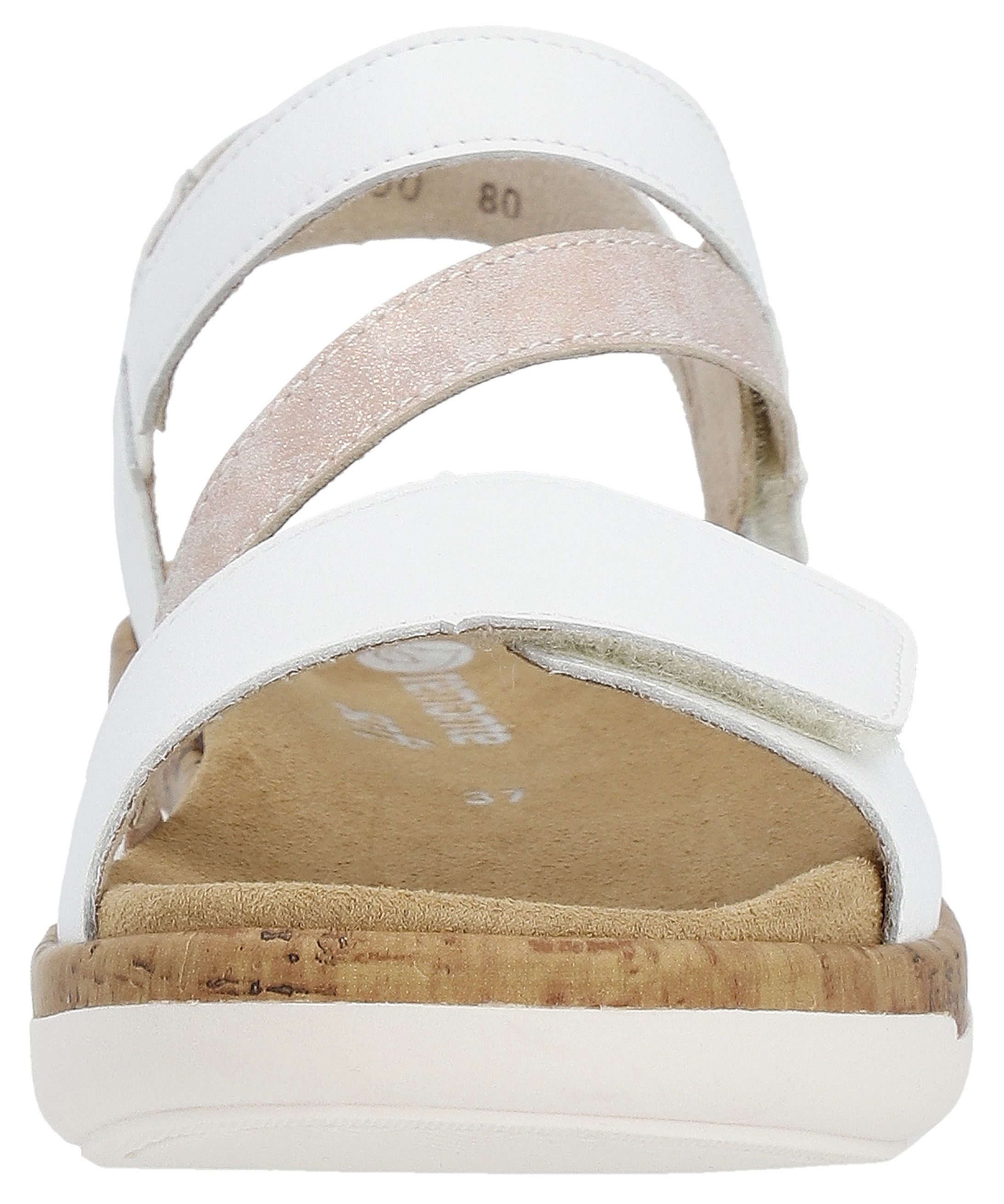 Remonte Sleehaksandaaltjes , zomer schoen, klittenbandschoen, riemchensandaal met zachte binnenzool