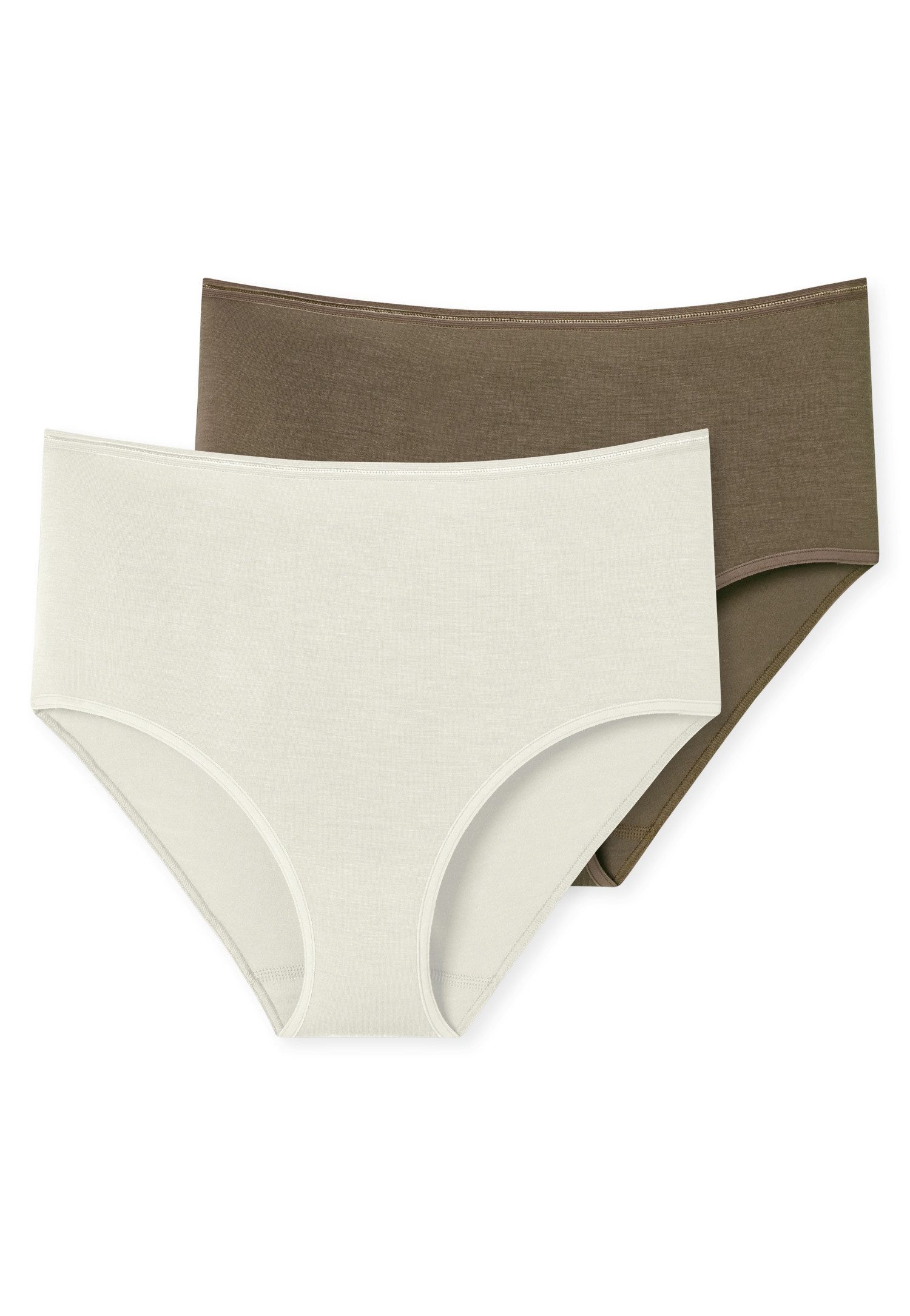 Schiesser Midislip "Modal Essentials" vormvast temperatuurregulerend materiaal. (Set van 2)