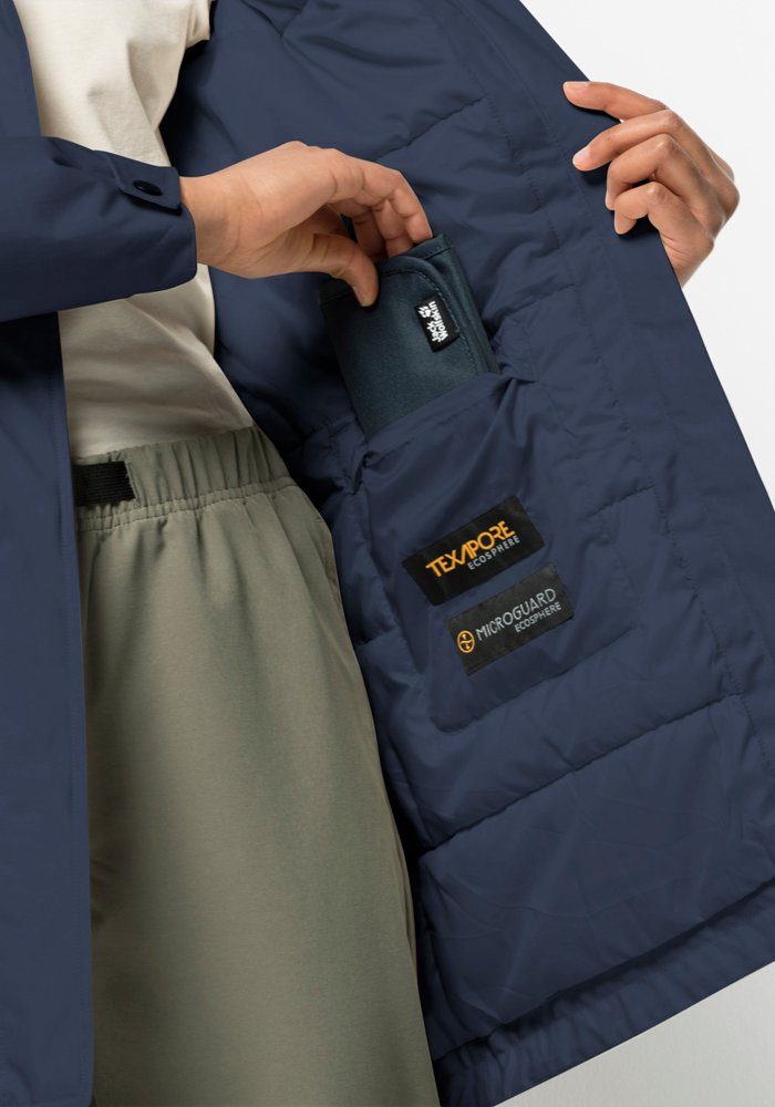 Jack Wolfskin Functionele parka WINTERFROST INS PARKA W