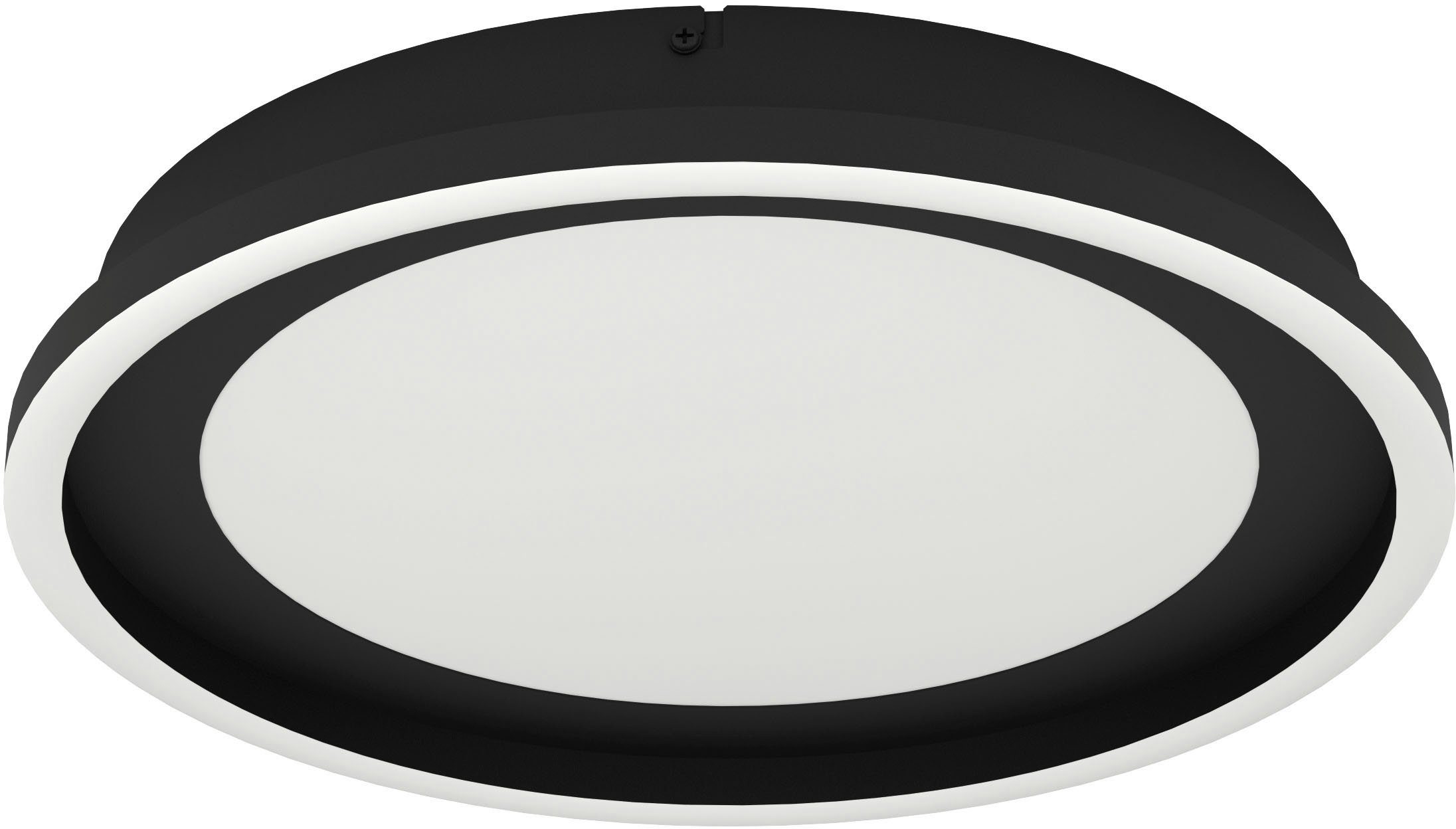 EGLO Plafondlamp CALAGRANO Plafondlamp in zwart van staal - CCT kleurtemperatuurwisseling (1 stuk) plafondlampen zwart
