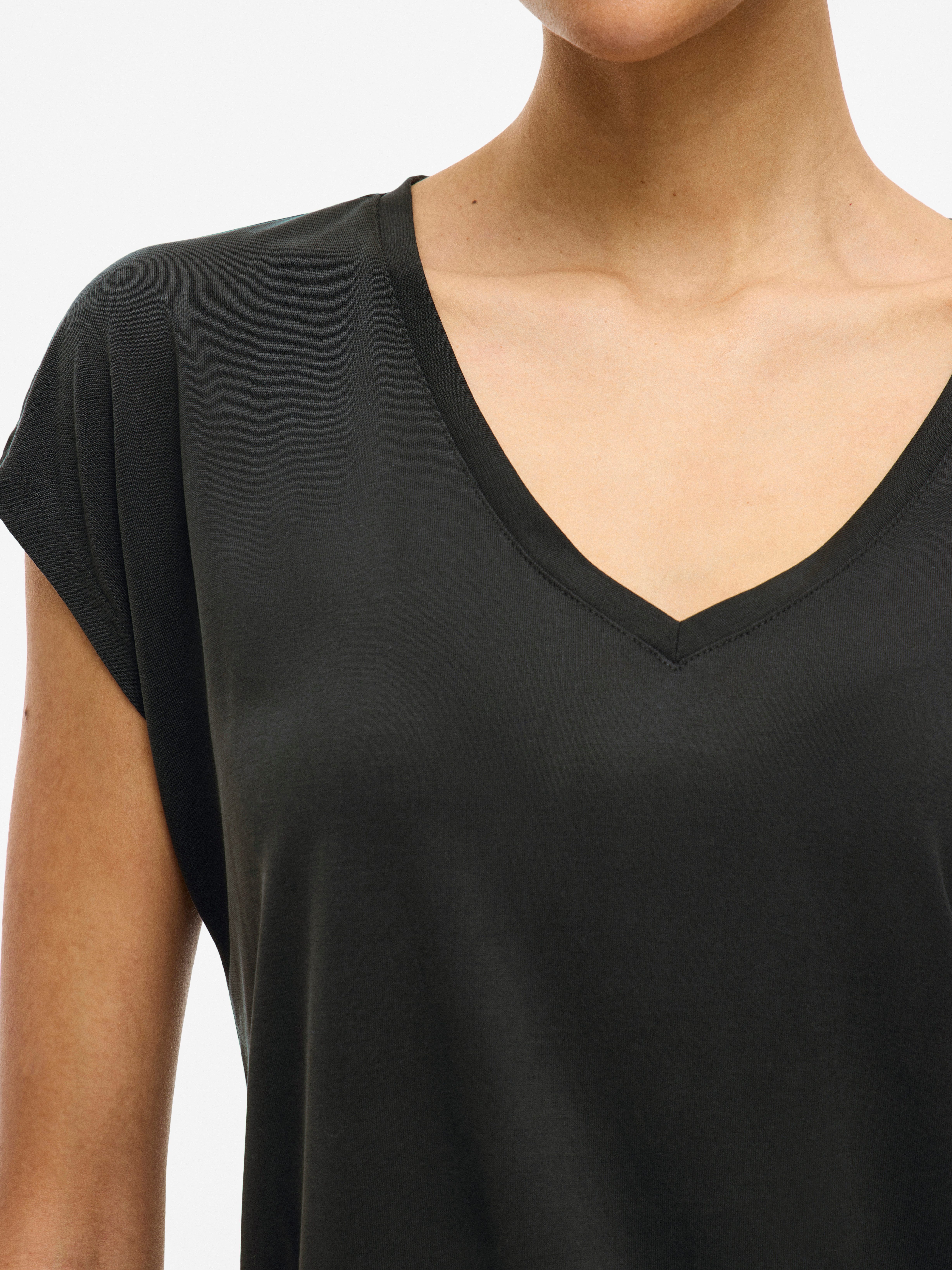 Vila Shirt met korte mouwen VIMODALA