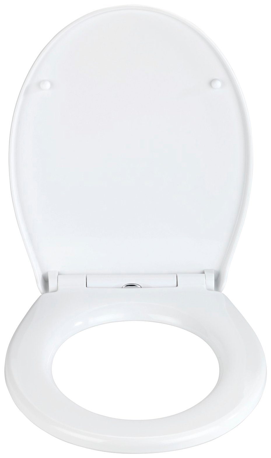 WENKO Toiletzitting Ostuni Thermoplast, belastbaar tot 300 kg, met soft-closemechanisme (1 stuk)