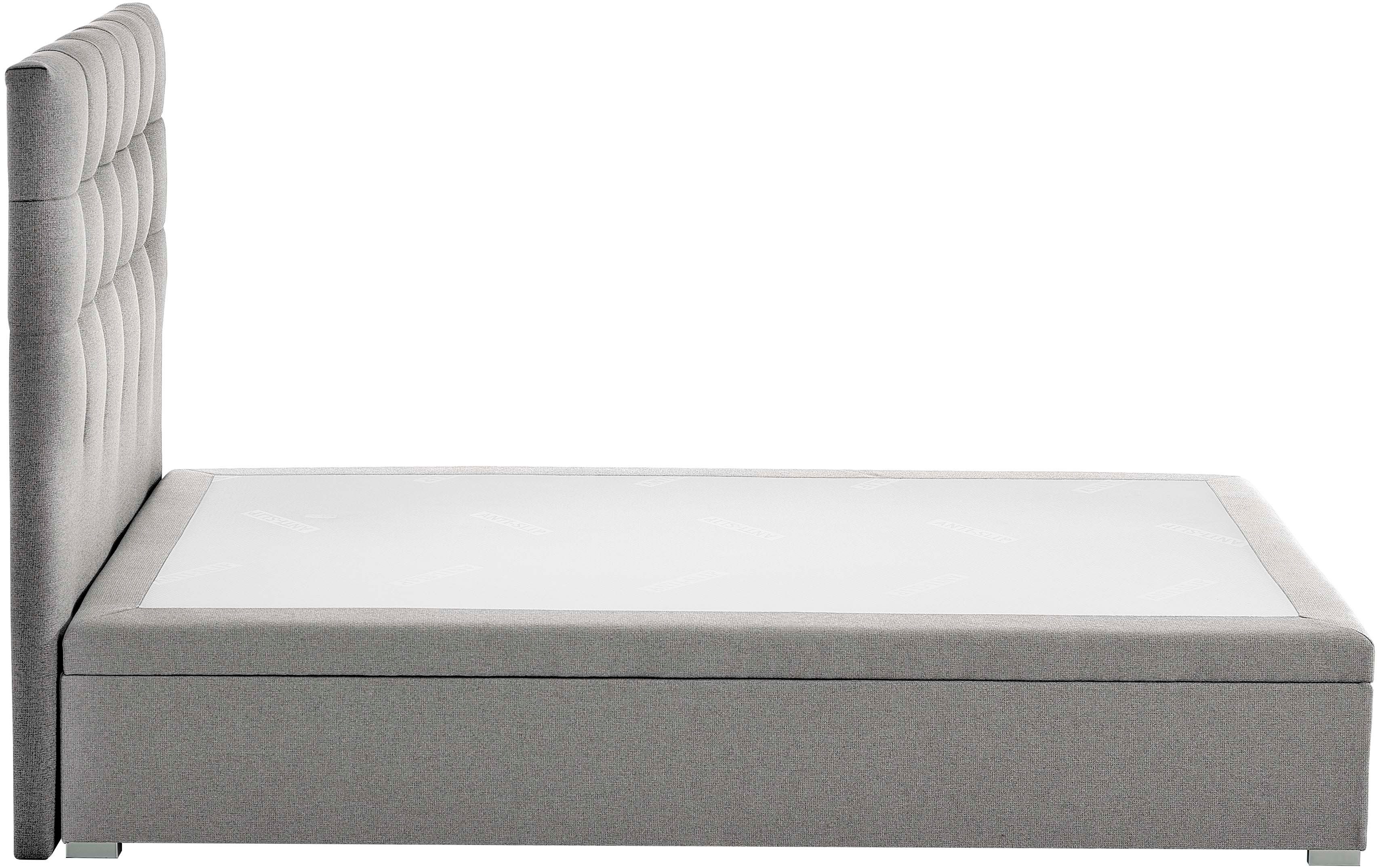 ATLANTIC home collection Boxspring Riona, uitbreidbaar naar een dubbel- en familiebad keuze uit 120x200cm pocketveringmatras of zonder matras
