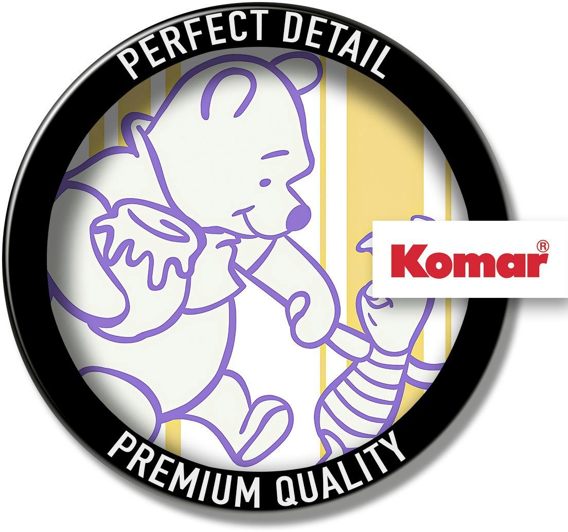 Komar Wandfolie Zelfklevend vlies - Winnie the Pooh Sharing - afm. 125 x 125 cm (1 stuk)