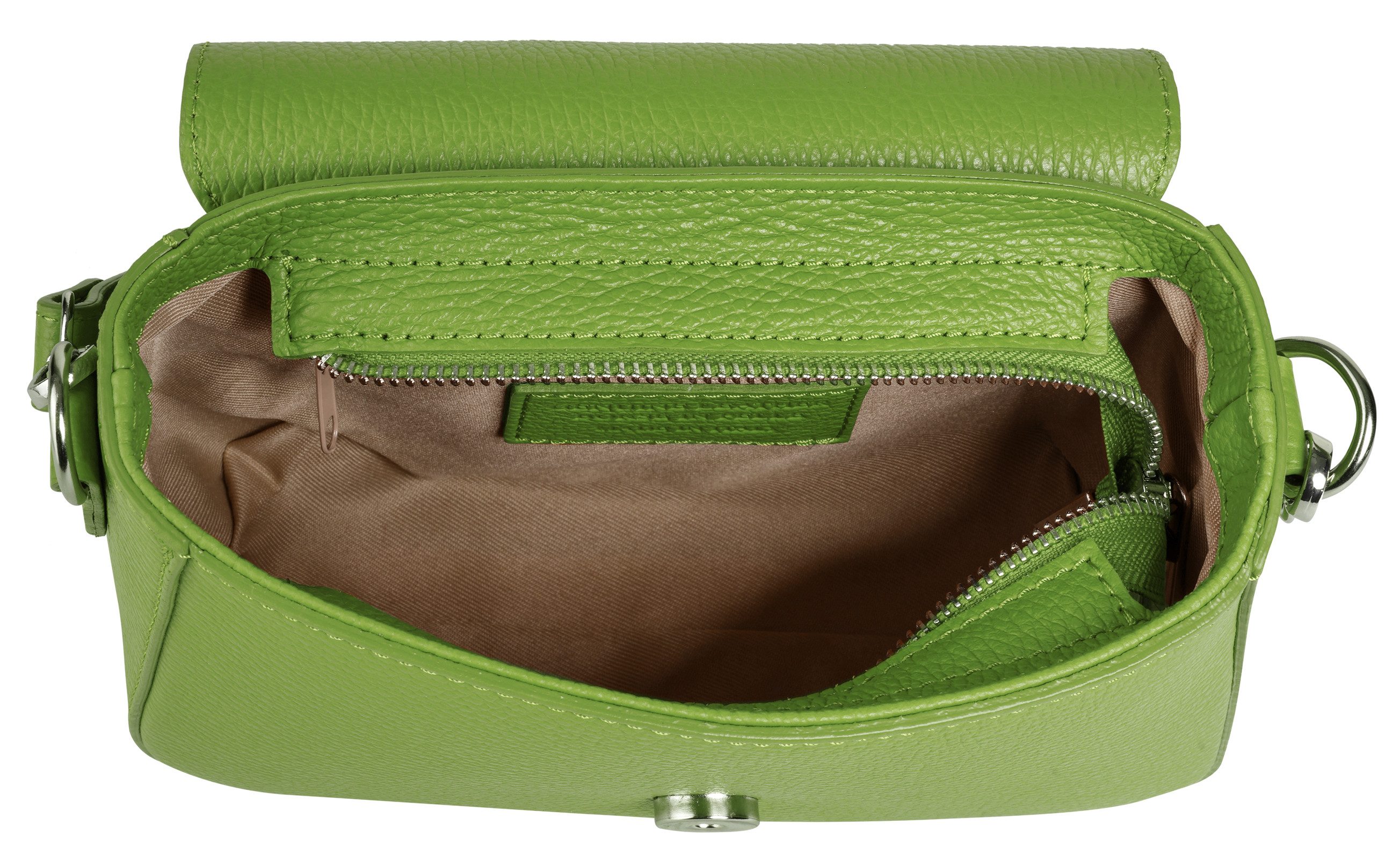 Samantha Look Schoudertas echt leer, made in italy