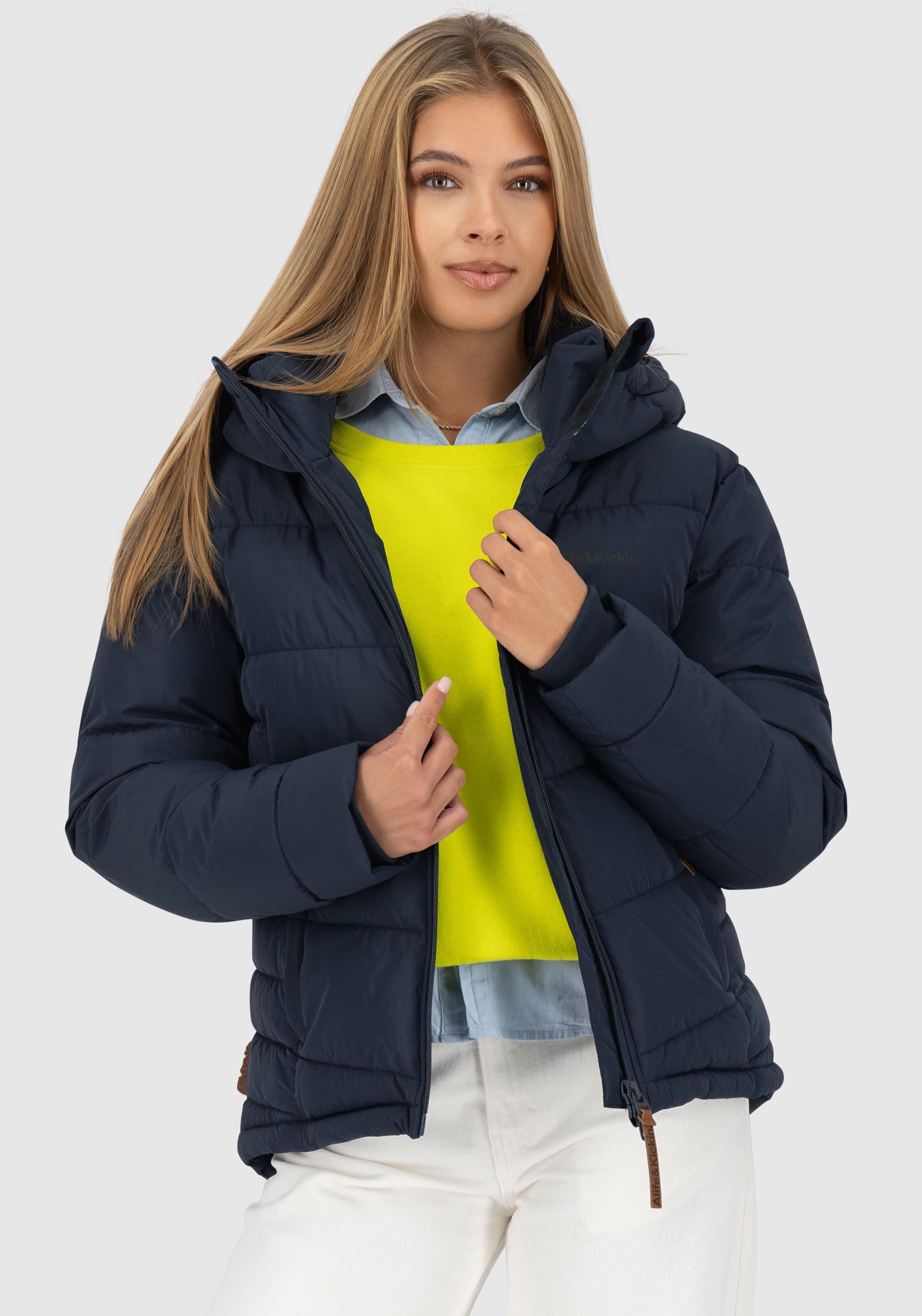 Alife & Kickin Gewatteerde jas JuanaAK A Pufferjacke met ultralichte vulling en hoge warmteprestatie