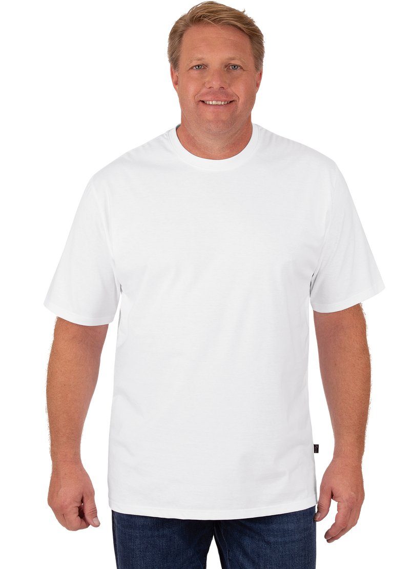 Trigema T-shirt Trigema T-shirt DELUXE katoen (1-delig)