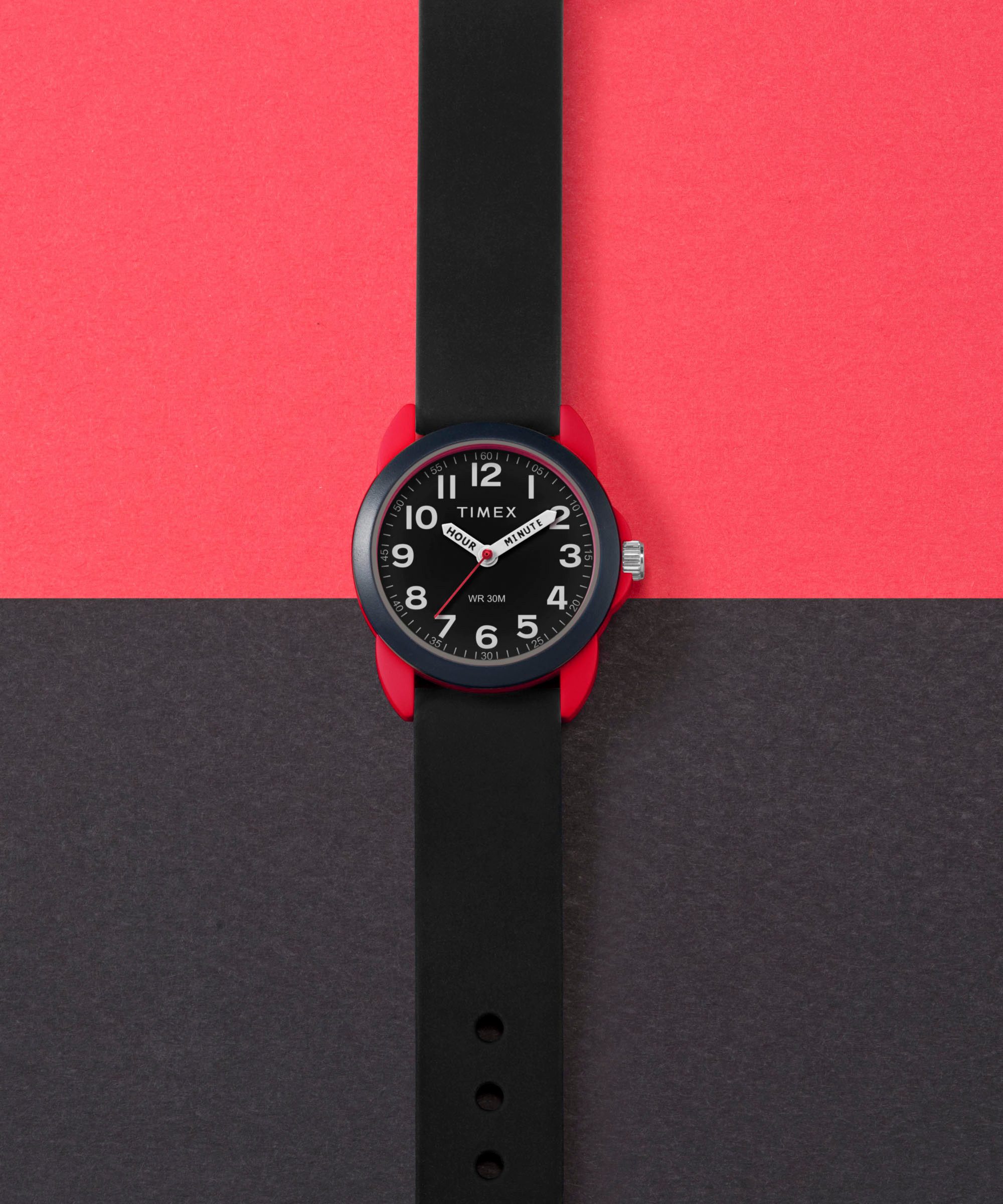 Timex Kwartshorloge TIME TEACHER Polshorloge, kinderhorloge, leerhorloge, verjaardag, schoolbegin, cadeau-idee