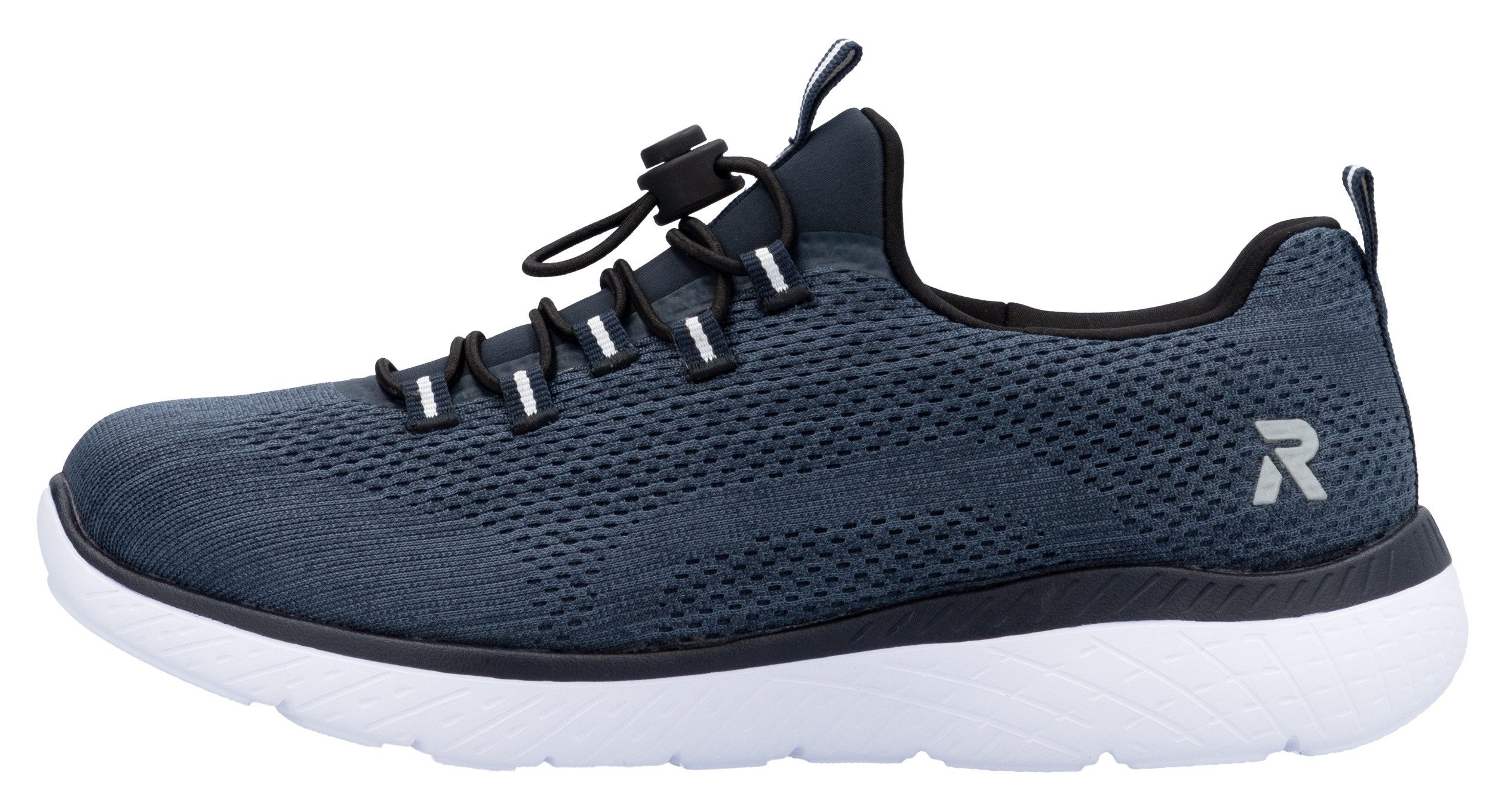 RIEKER Sport Slip-on sneakers , instapschoen, lage schoen, vrijetijdssneaker met memosoft-uitrusting