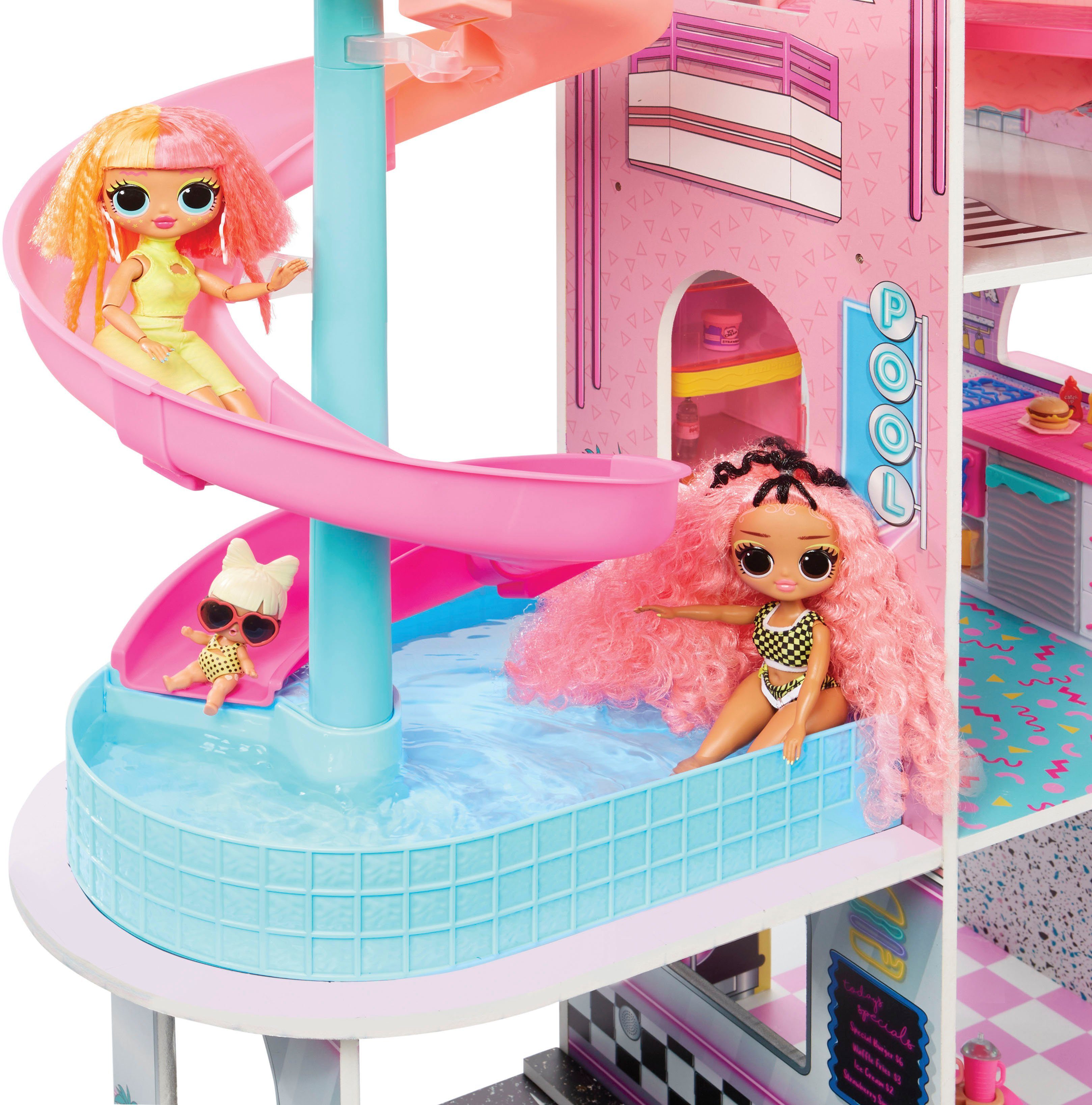 L.O.L. SURPRISE! Poppenhuis L.O.L. Surprise Fashion House inclusief meubelen en accessoires