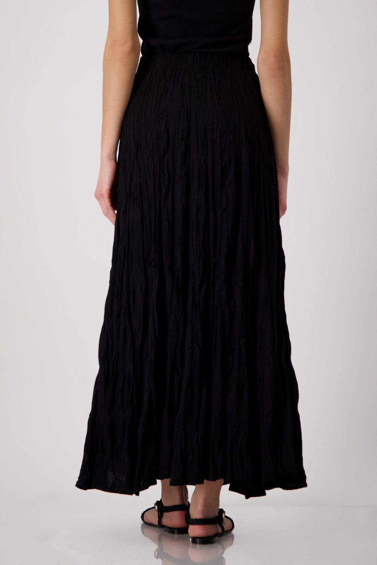 Monari Maxirok Rok Crash Met elastische taille
