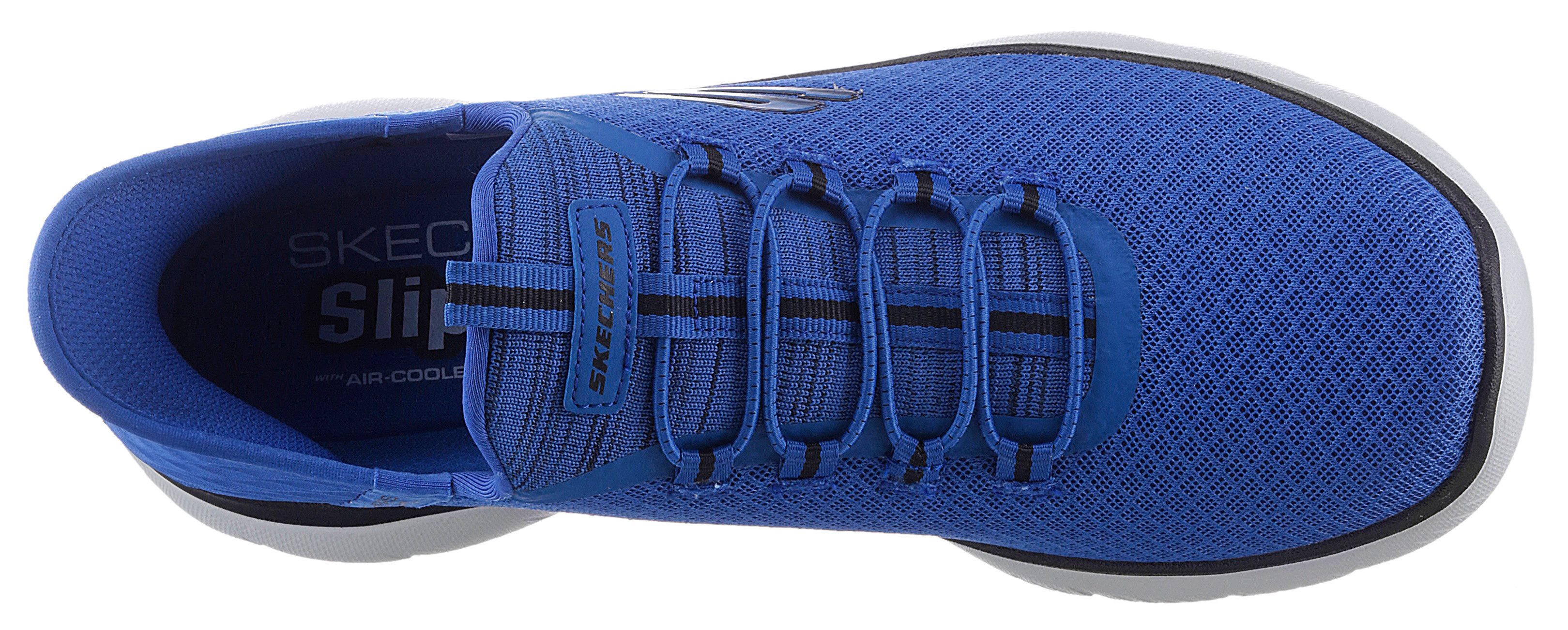 Skechers Slip-on sneakers SUMMITS-HIGH RANGE vrijetijdsschoen met slip-in hiel voor een gemakkelijke instap