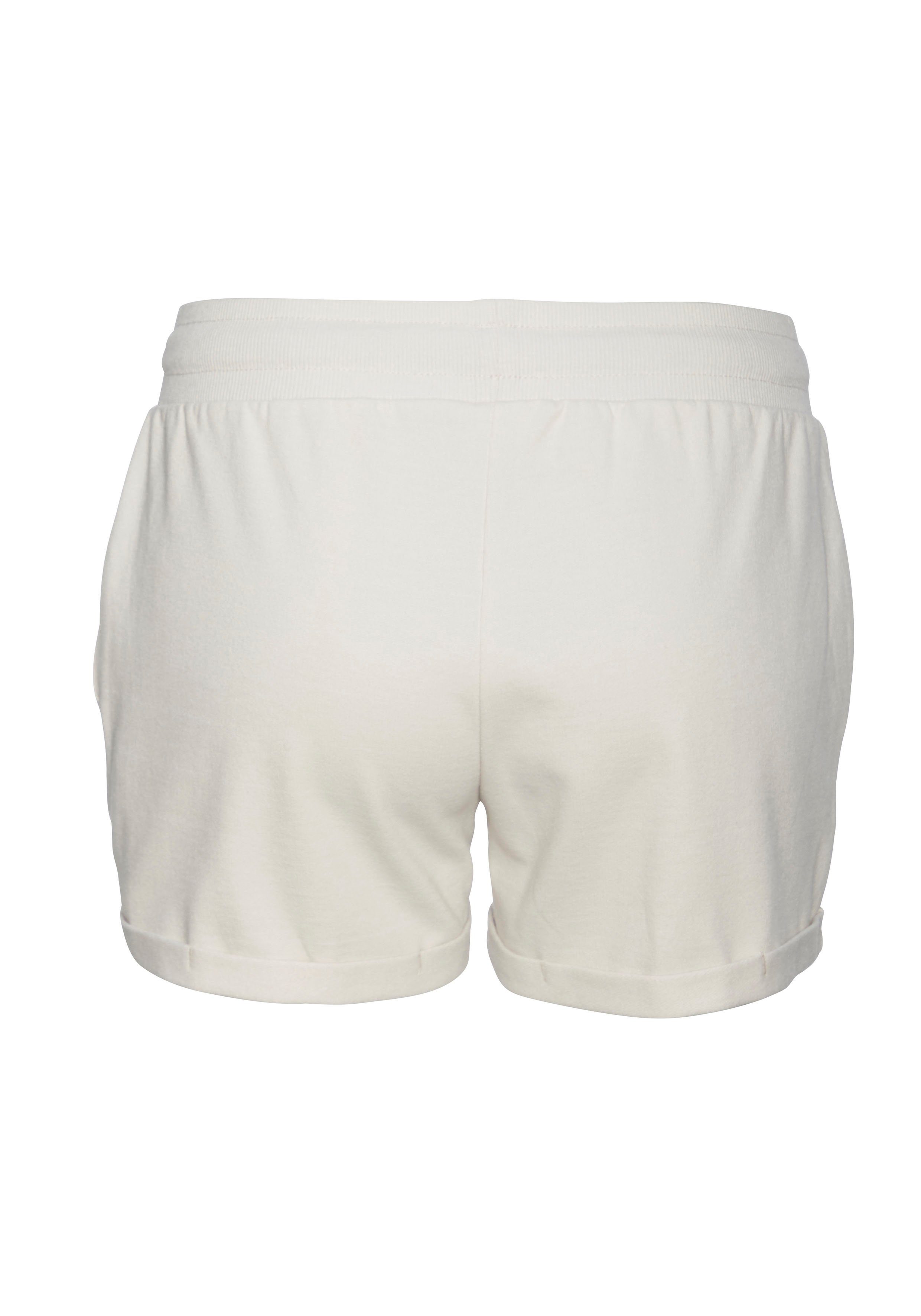 Lascana Relaxshorts met zijzakken, loungepak