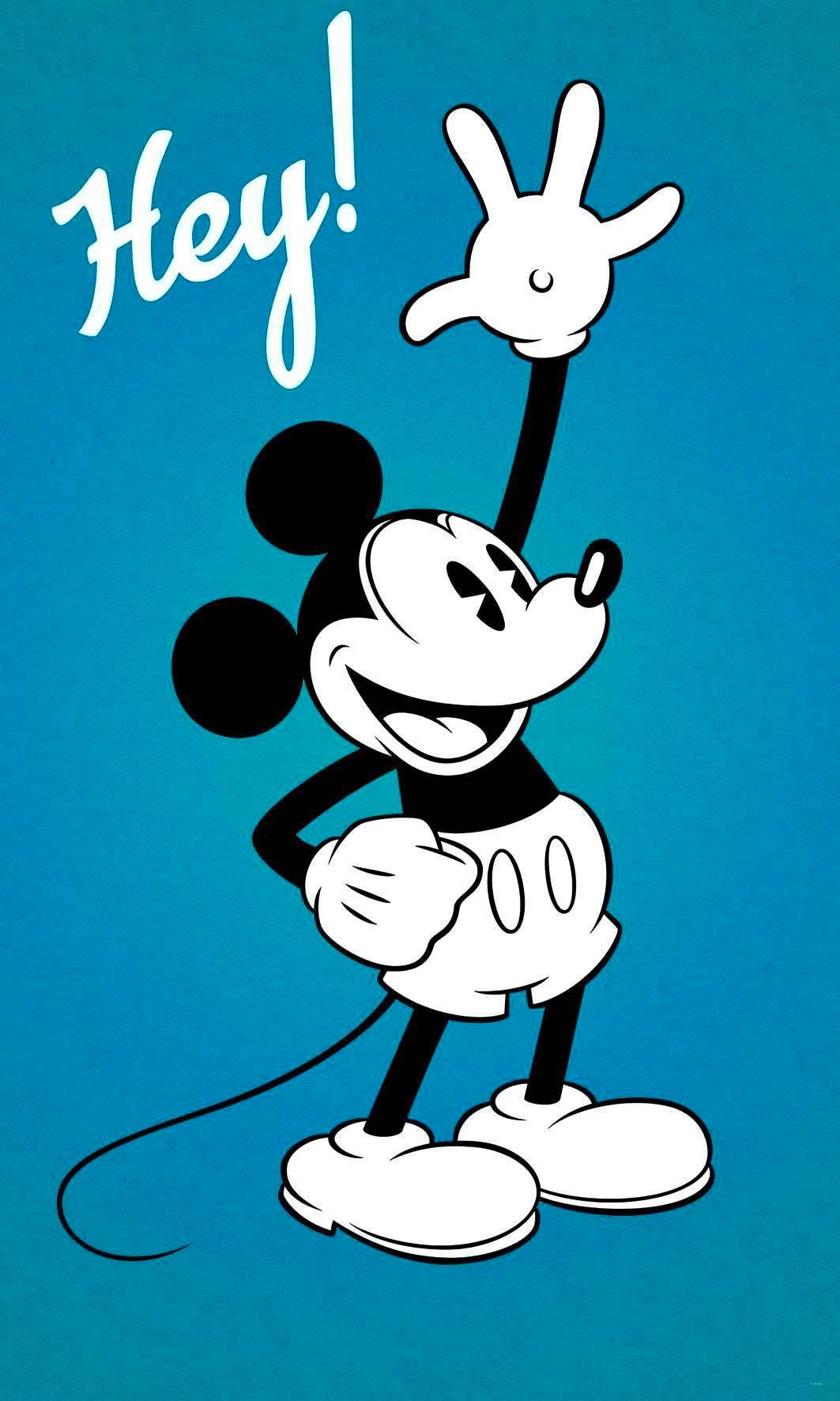 Komar Vliesbehang Mickey - Hey