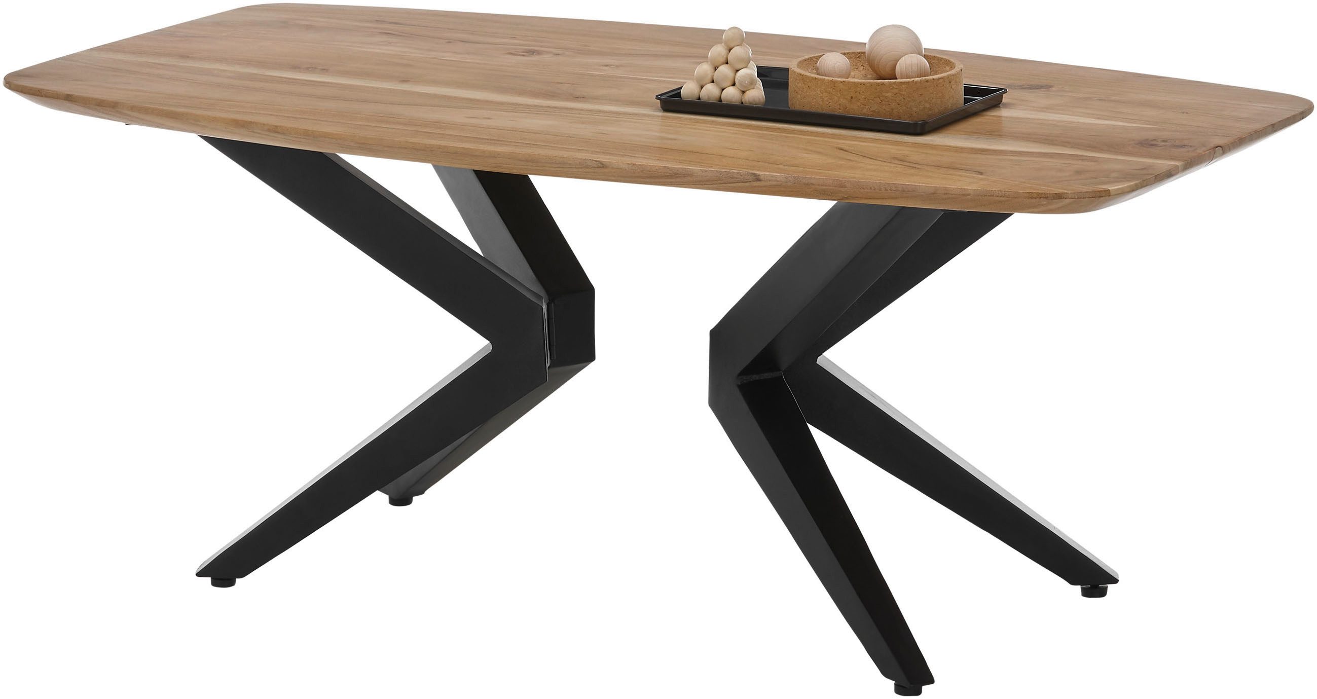 Stolkom Salontafel Bill salontafel acacia massief hout, BxHxD 110x45x60 cm