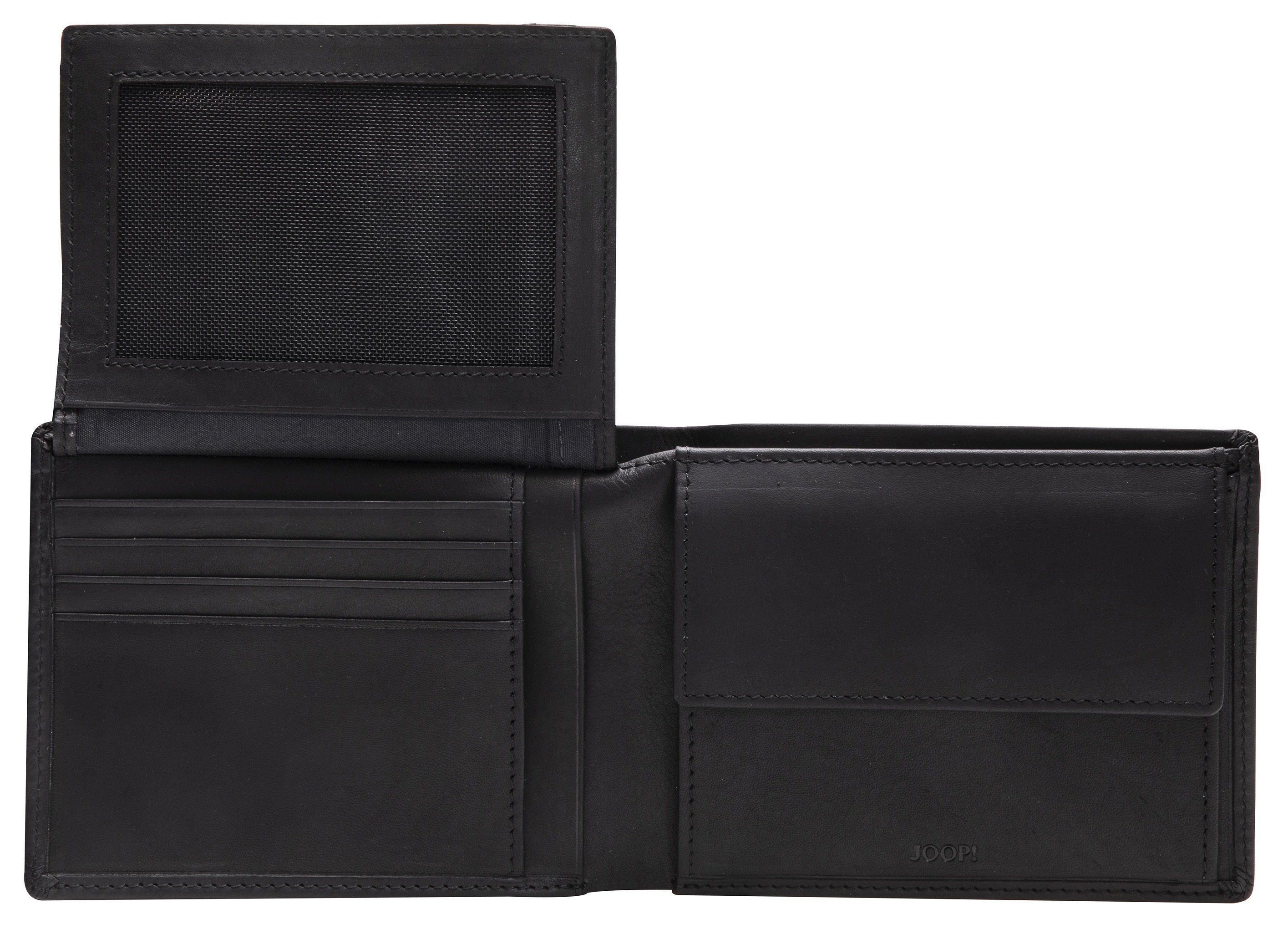 Joop! Portemonnee Loreto typhon billfold mh9 Portemonnee herenportemonnee leren portemonnee