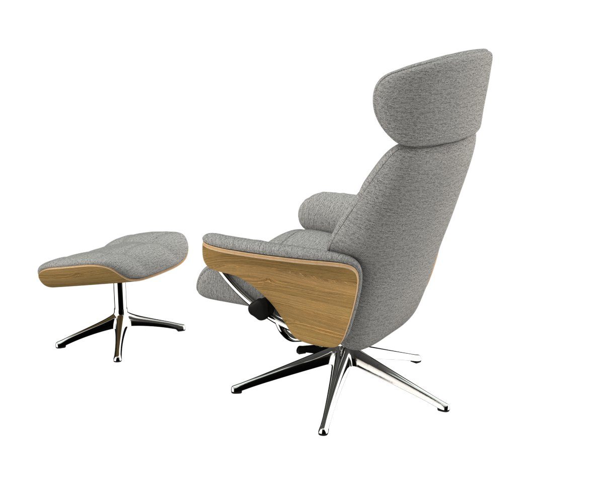 FLEXLUX Relaxfauteuil Skagen functionele stoel, gestoffeerde stoel, armleuning, TV-fauteuil,