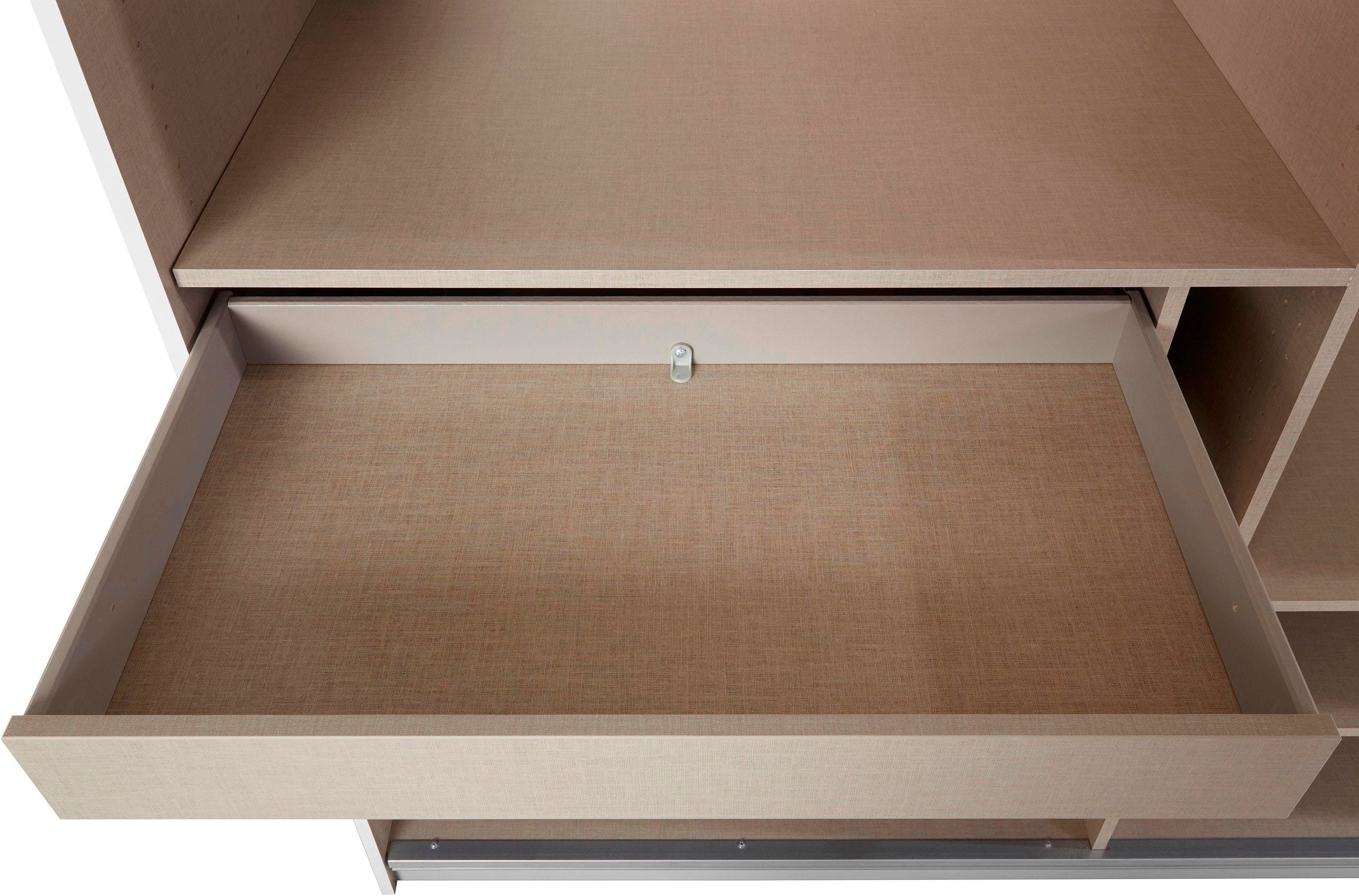rauch Zweefdeurkast Kledingkast kast garderobe linnenkast BESTSELLER KEPAN inclusief lade-inzet en extra legplanken made in germany