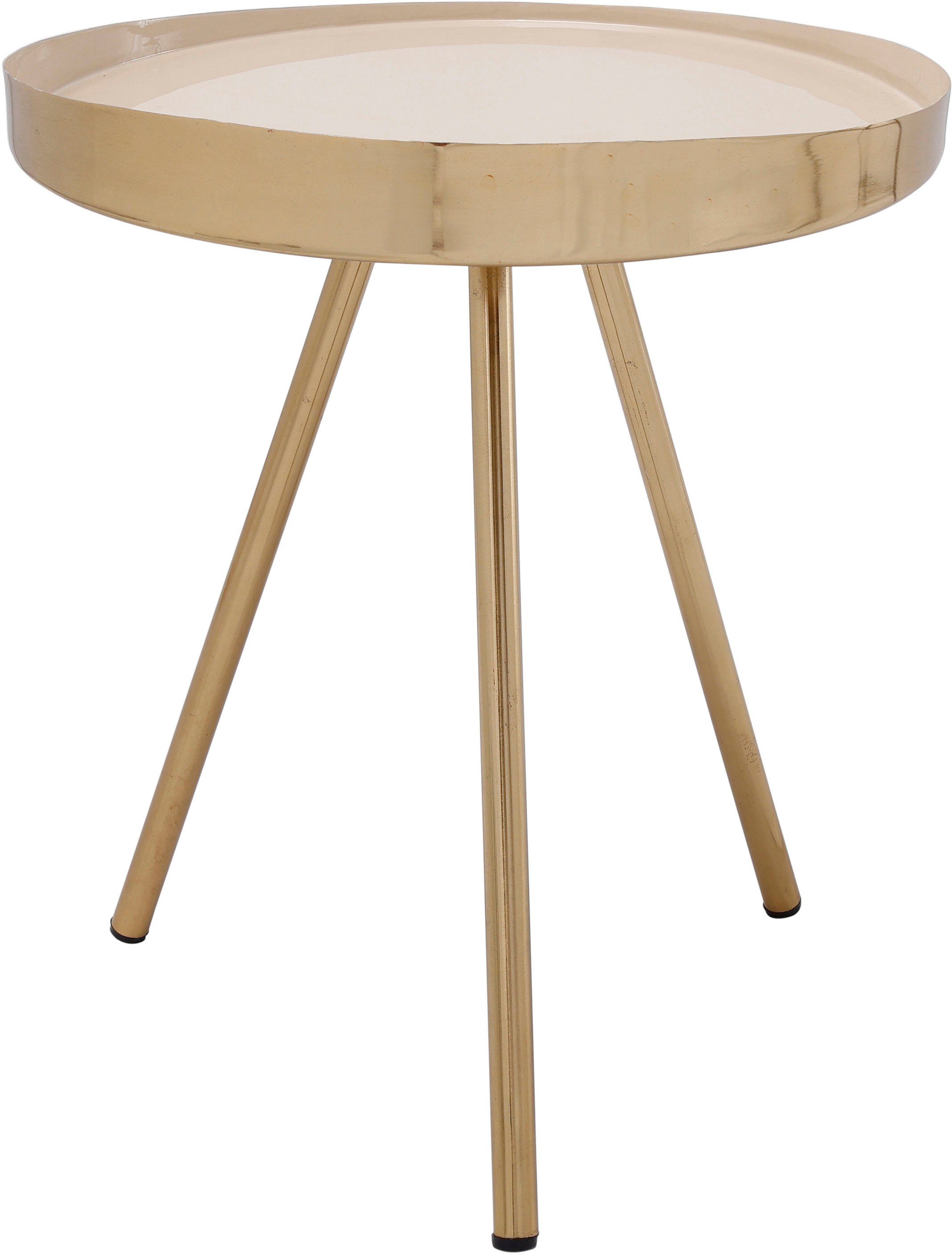 Kayoom Bijzettafel Morrison, ronde bijzettafel, elegante uitstraling (1 stuk)