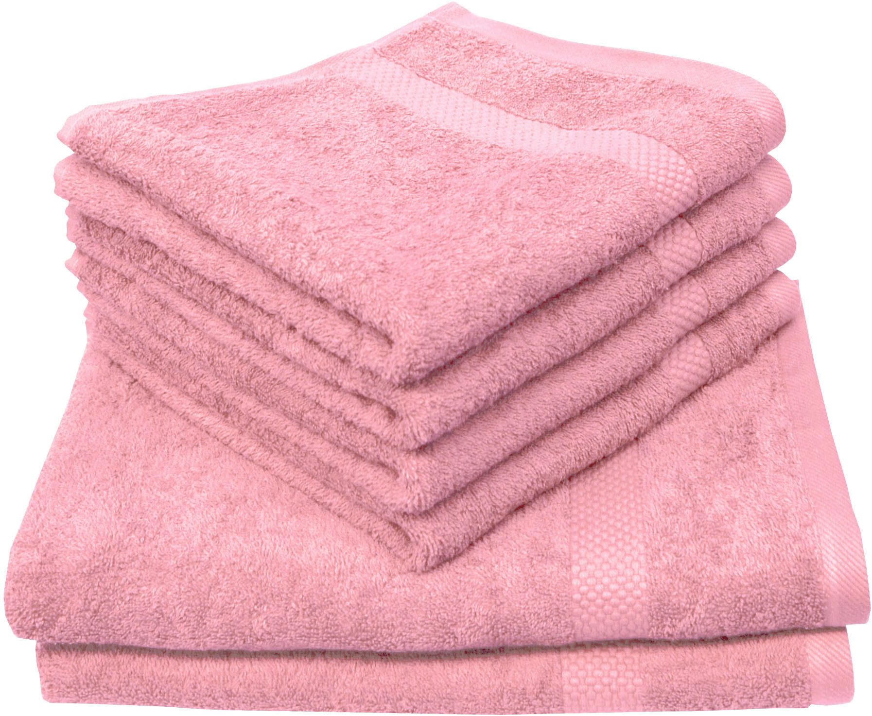 Komfortec Handdoekenset – Set van 8-4x Handdoek 50x100 cm en 4x Badhanddoek 70x140 cm - 100% Katoen - Beige