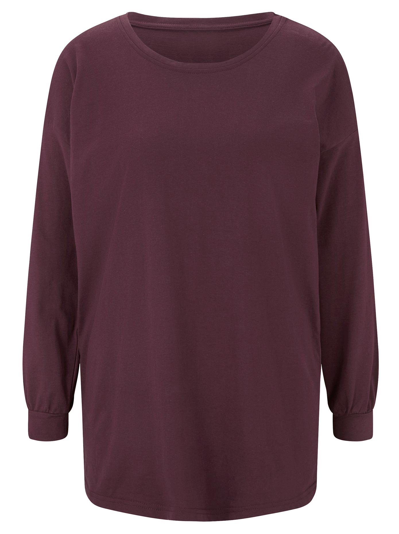 Shirt met ronde hals Vrijetijdsshirt (1-delig)