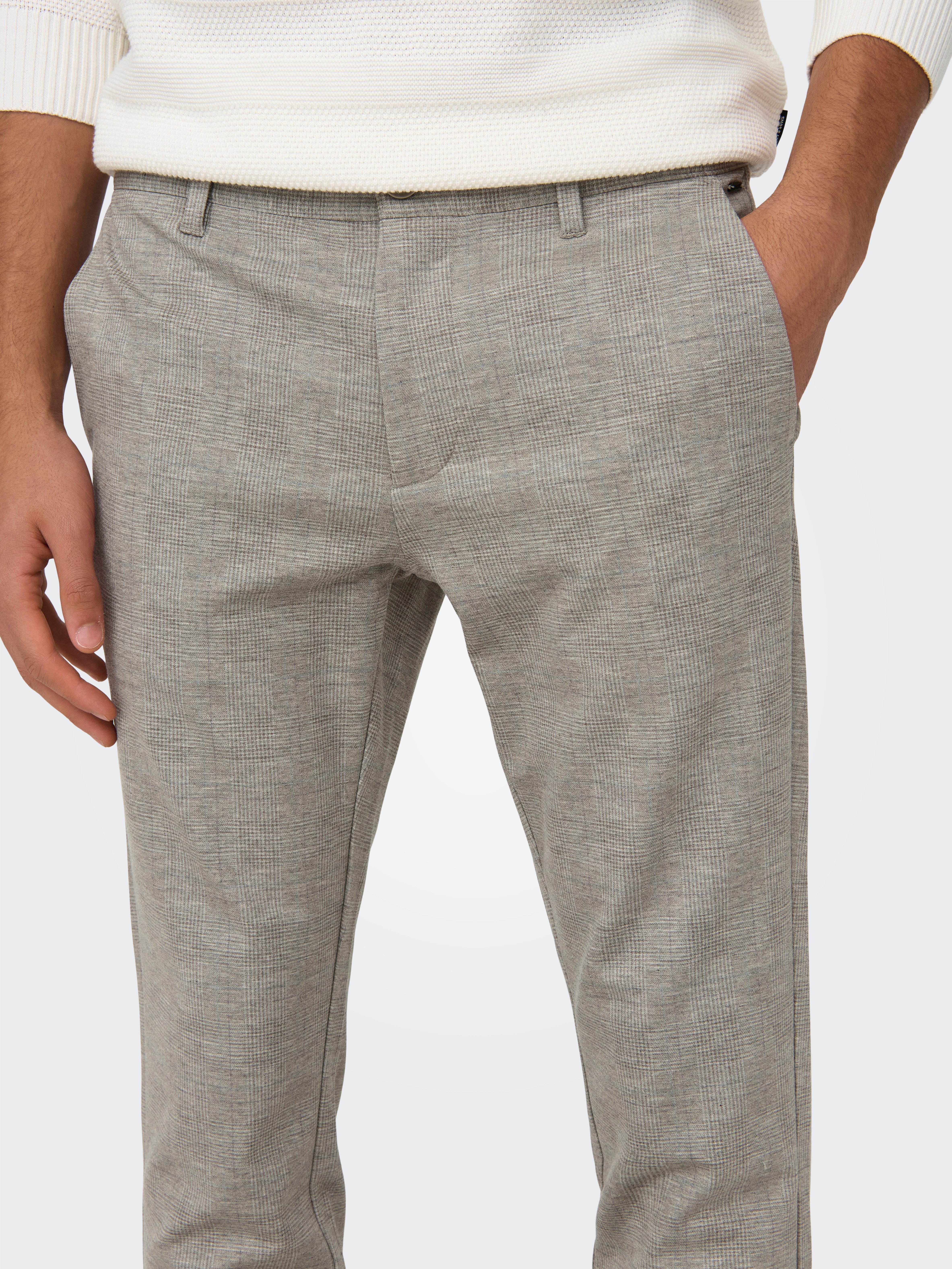 ONLY & SONS Chino ONSMARK SLIM CHECK 020919 PANT NOOS