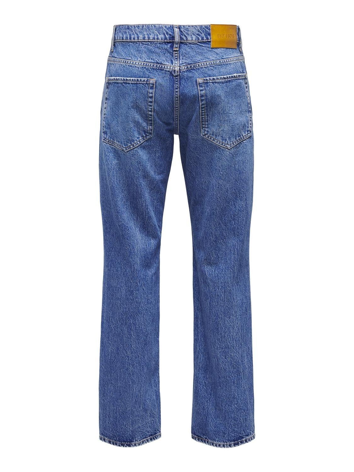ONLY & SONS Regular fit jeans ONSEDGE STRAIGHT BROMO 0017 DOT DNM NOOS