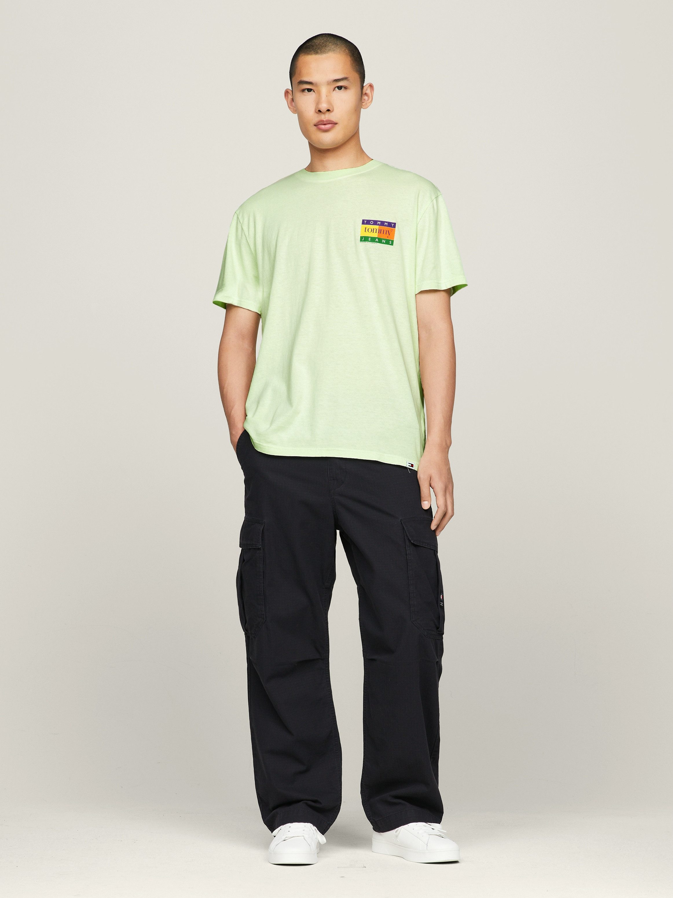 TOMMY JEANS T-shirt TJM REG SUMMER FLAG TEE EXT